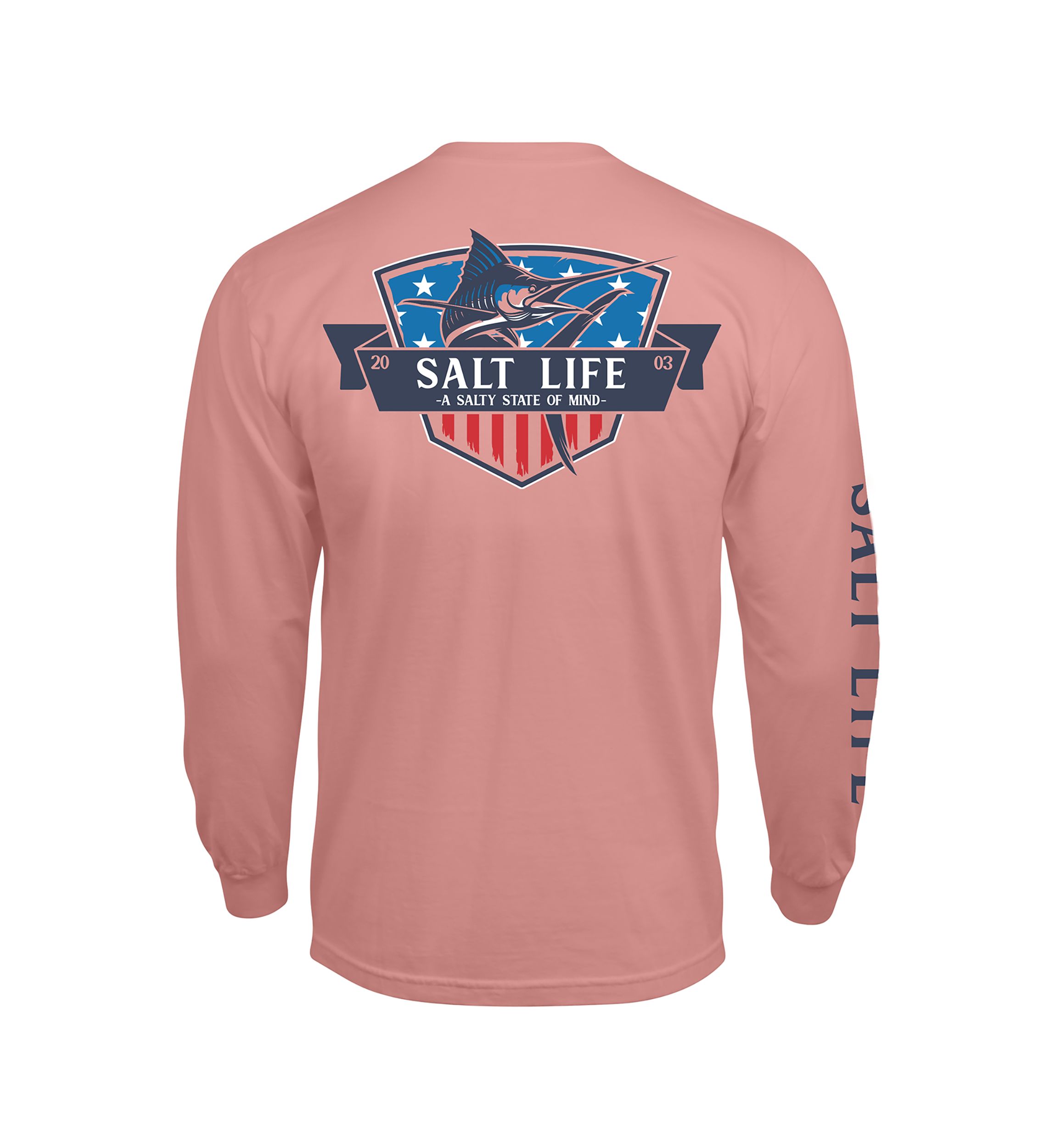 Long Sleeve Marlin State of Mind Graphic T-Shirt