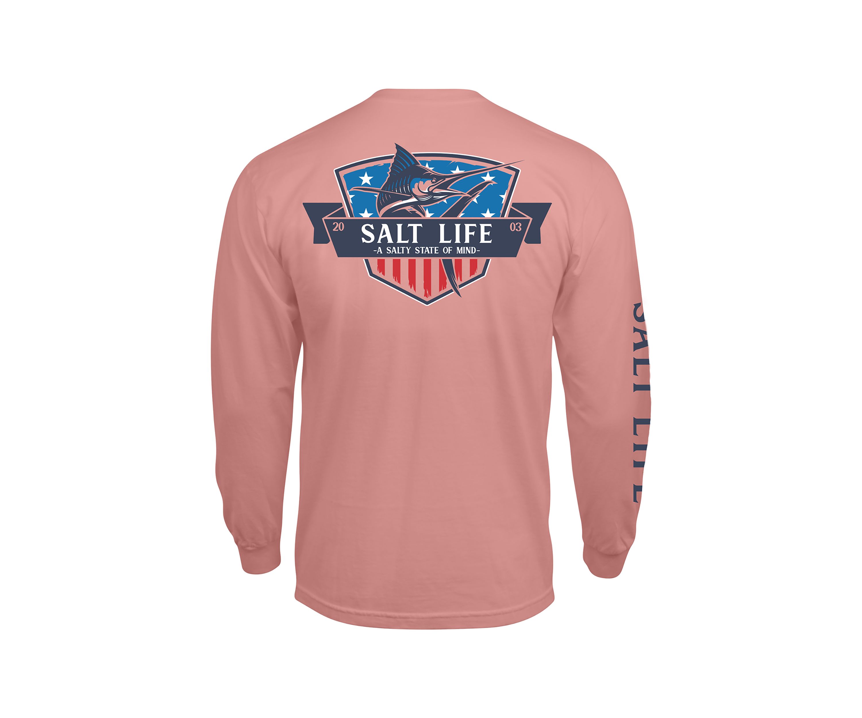 Long Sleeve Marlin State of Mind Graphic T-Shirt