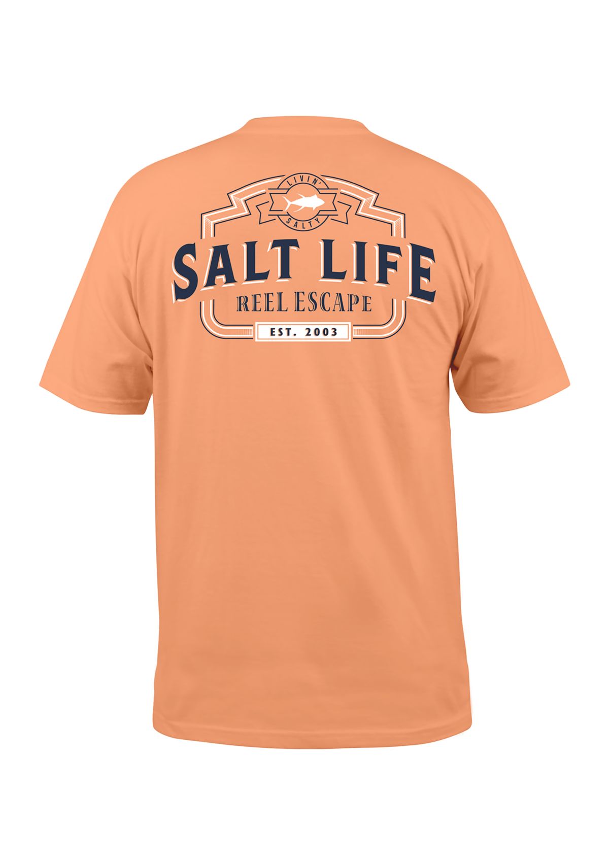 Short Sleeve Reel Livin Graphic T-Shirt