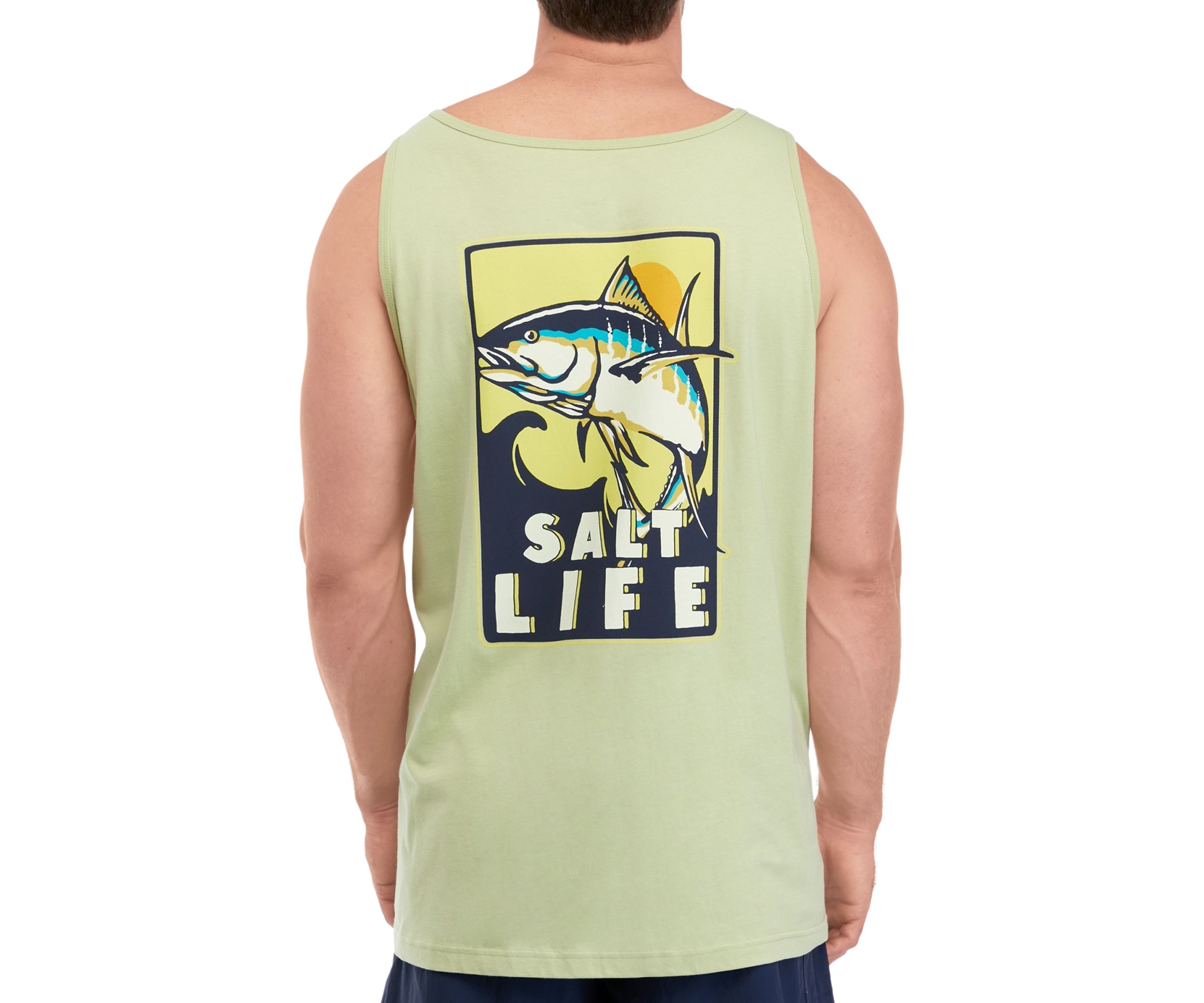 Big & Tall Kahuna Tuna Graphic Tank Top