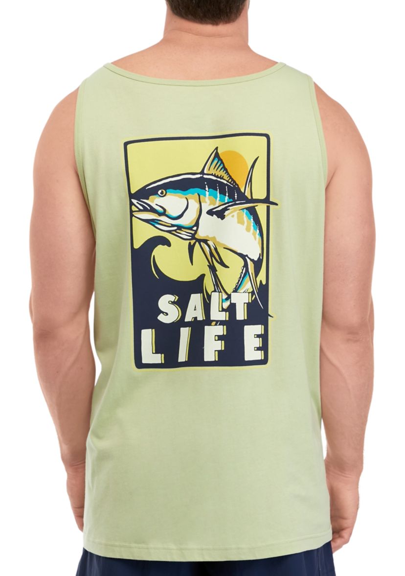 Big & Tall Kahuna Tuna Graphic Tank Top