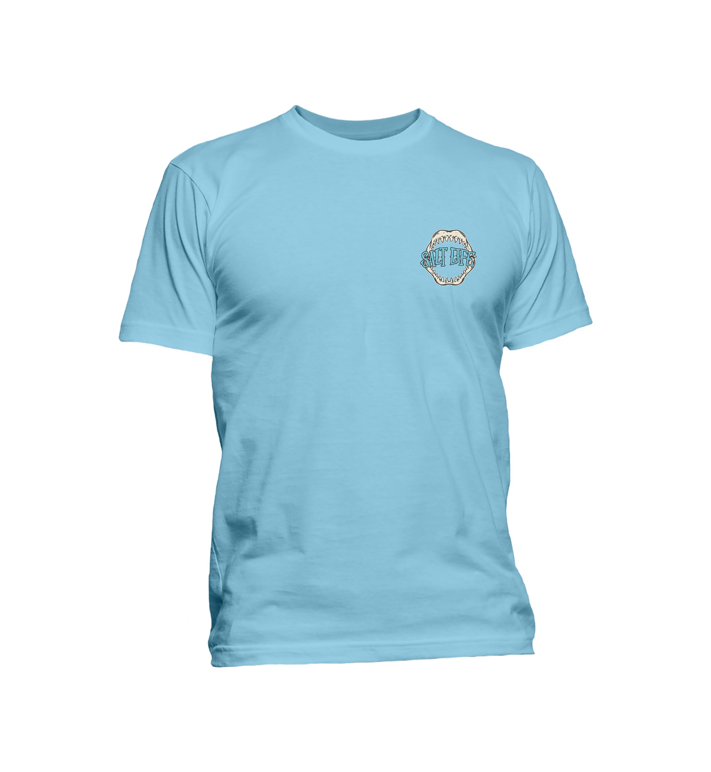 Mens Big Shark Bite Graphic T-Shirt