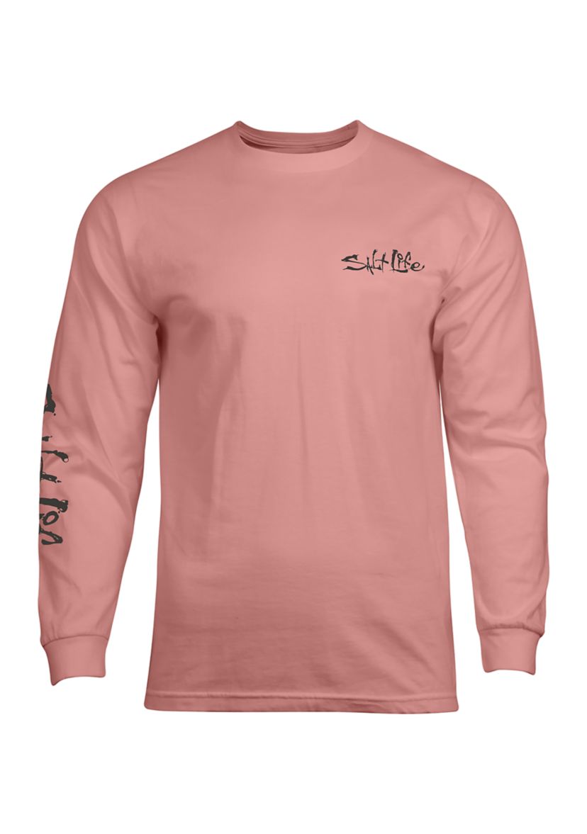 Old Sea Captain Long Sleeve Graphic T-Shirt