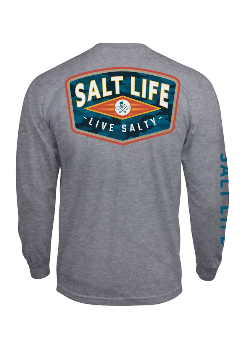 Concealed Badge Long Sleeve Graphic T-Shirt 