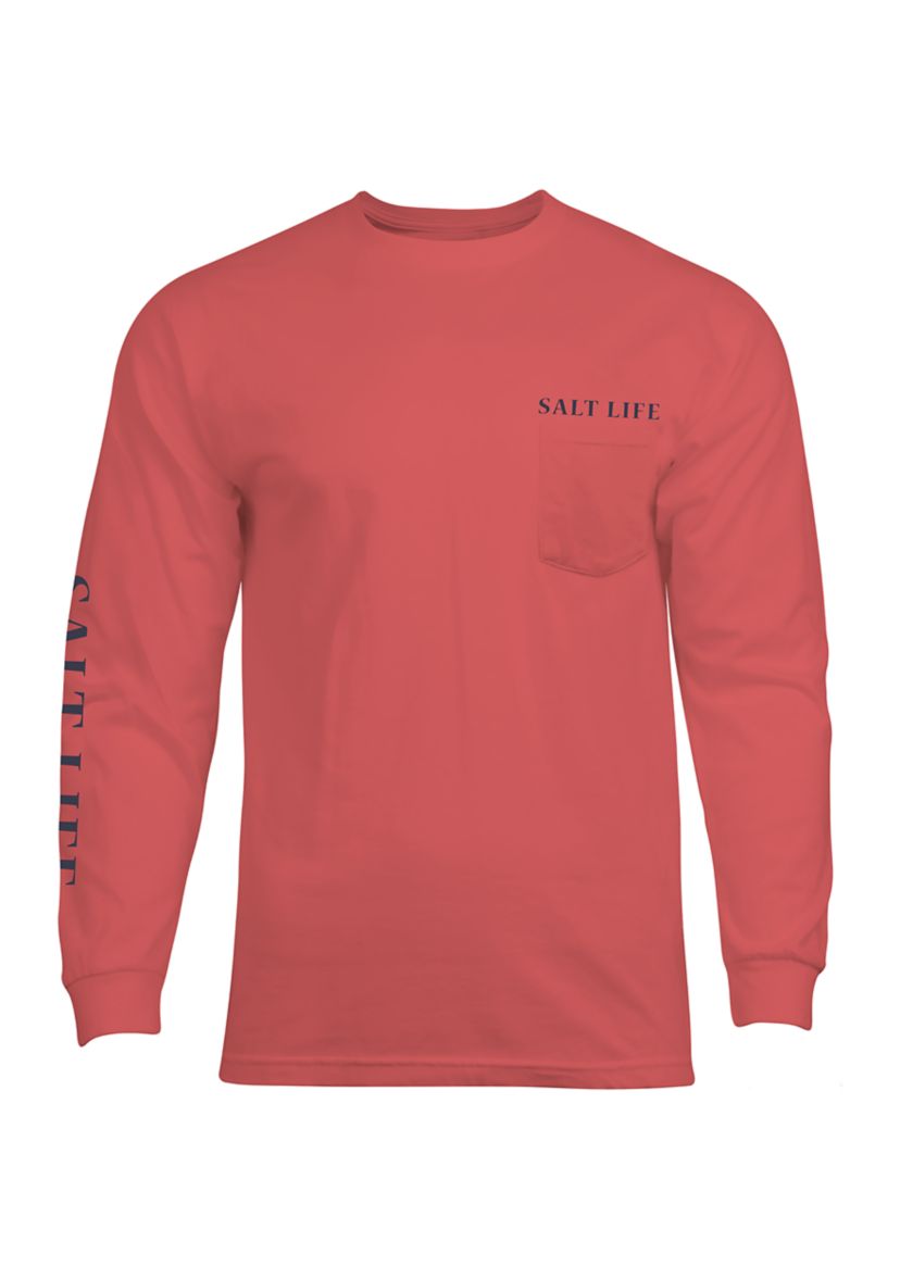 Tribal Tuna Long Sleeve Graphic T-Shirt