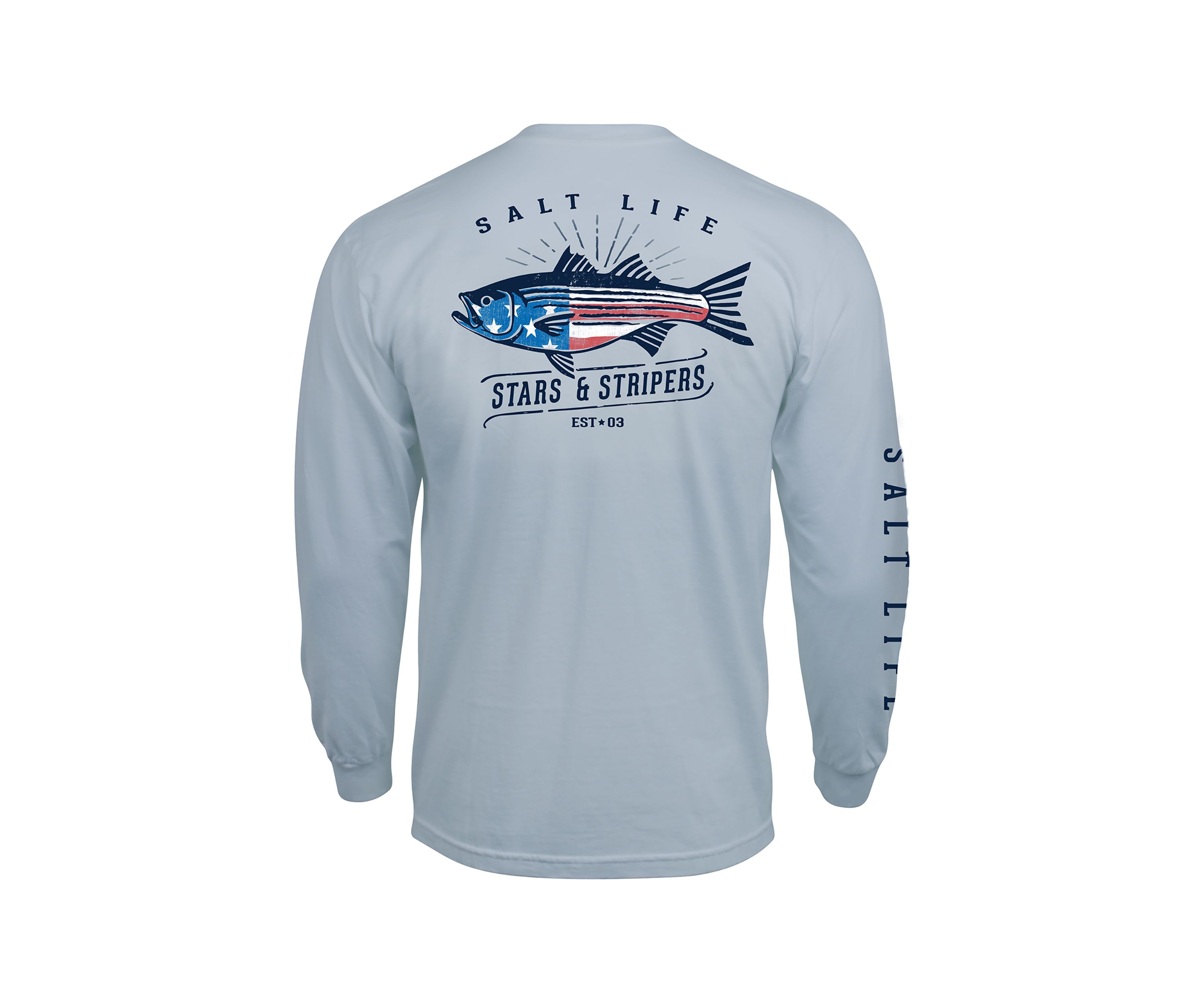 Stars and Stripers Long Sleeve Graphic T-Shirt