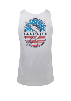 Salty and Proud Graphic Tank Top