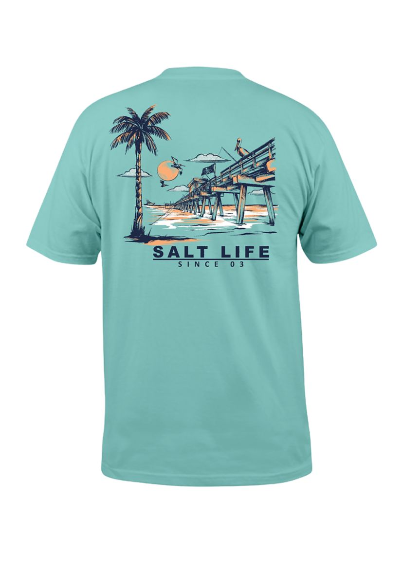 Mens Big Pierside Graphic T-Shirt