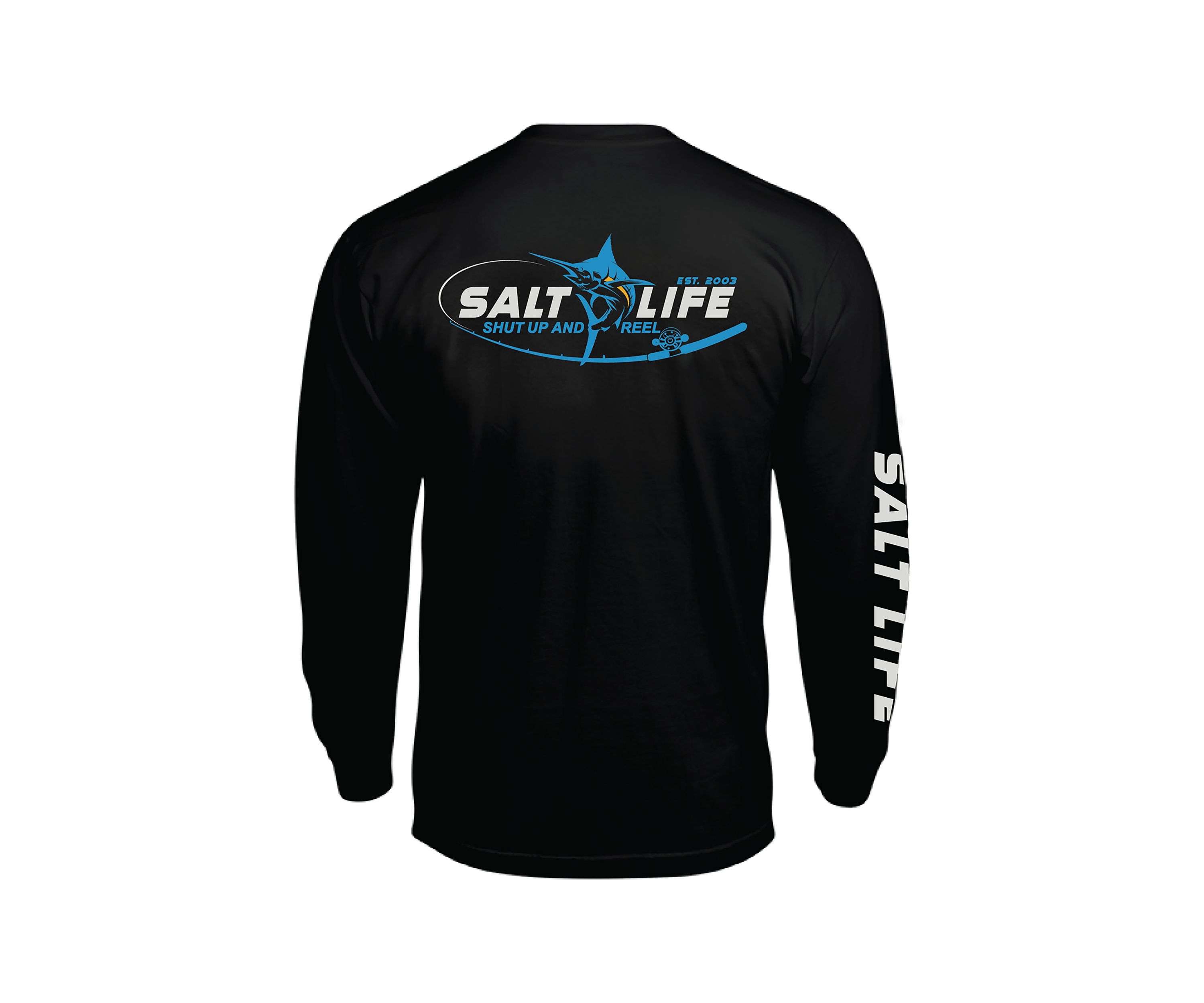 	  Mens Tall Reel Time Long Sleeve Graphic T-Shirt 