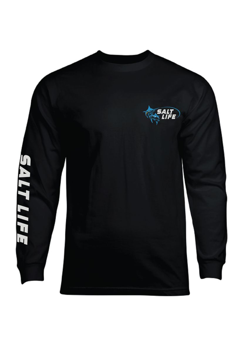 	  Mens Tall Reel Time Long Sleeve Graphic T-Shirt 