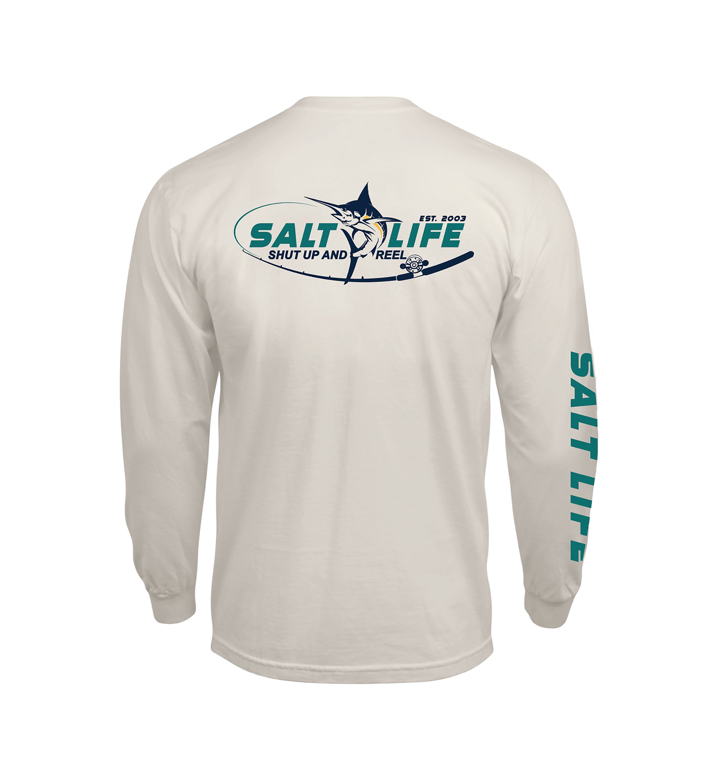 Long Sleeve Reel Time Graphic T-Shirt 