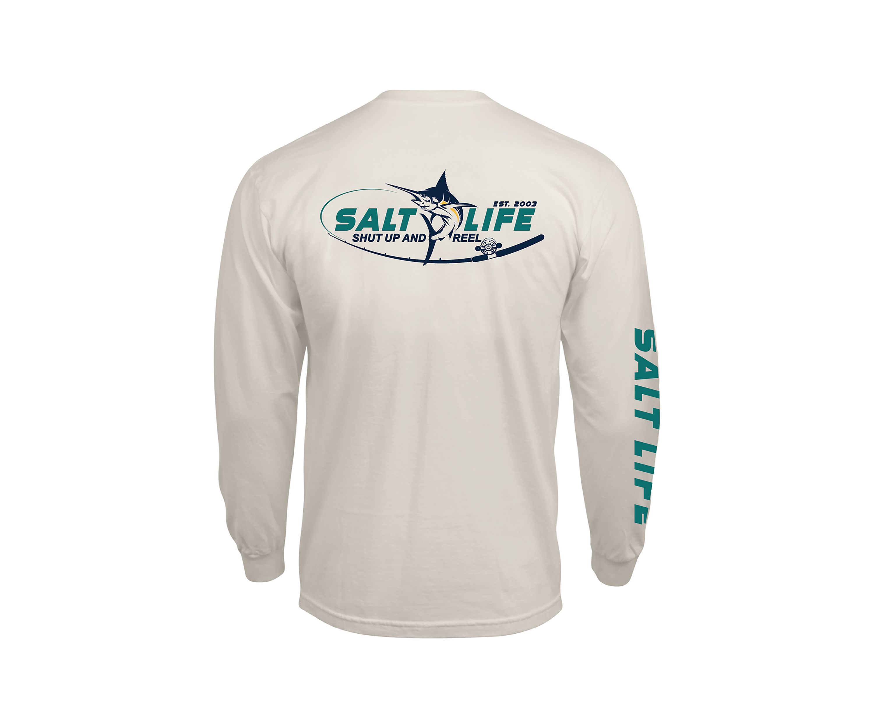 Long Sleeve Reel Time Graphic T-Shirt 