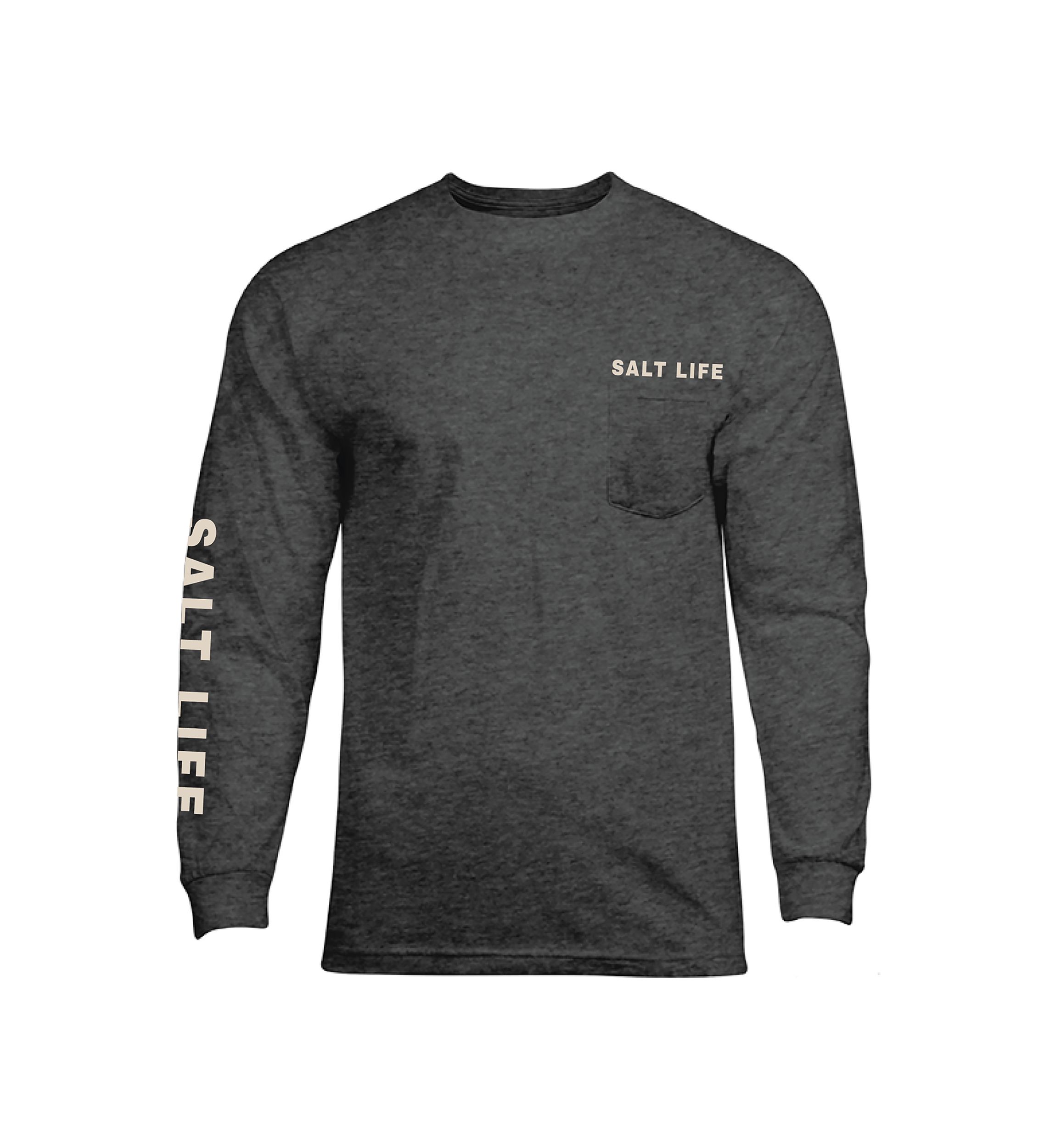 Aquatic Journey Fade Long Sleeve Graphic T-Shirt