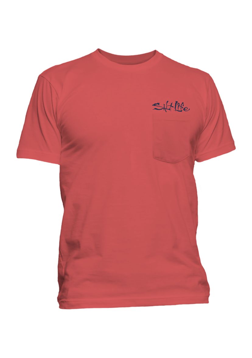 One Cast At a Time Short Sleeve Graphic T-Shirt