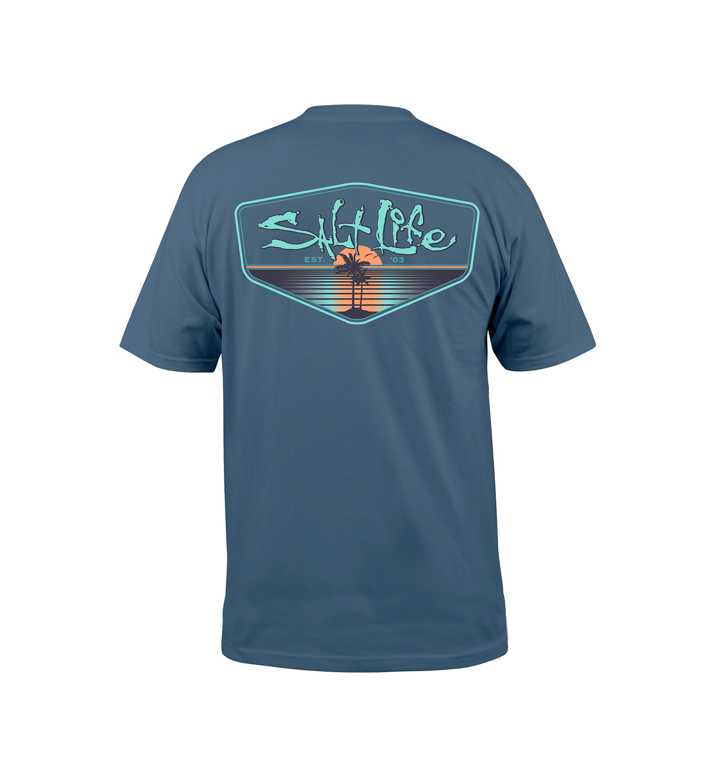 Short Sleeve Private Island Graphic T-Shirt