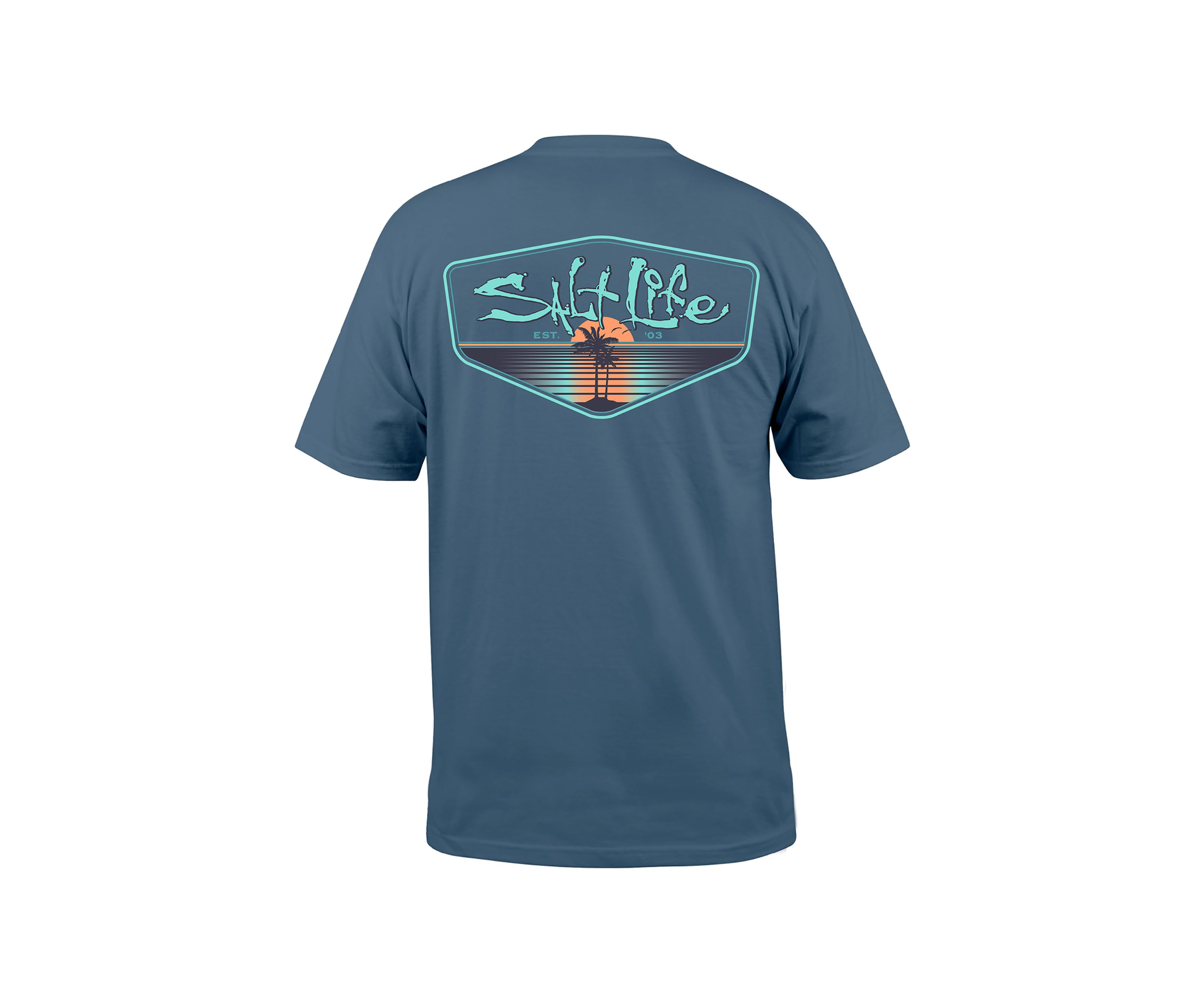 Short Sleeve Private Island Graphic T-Shirt