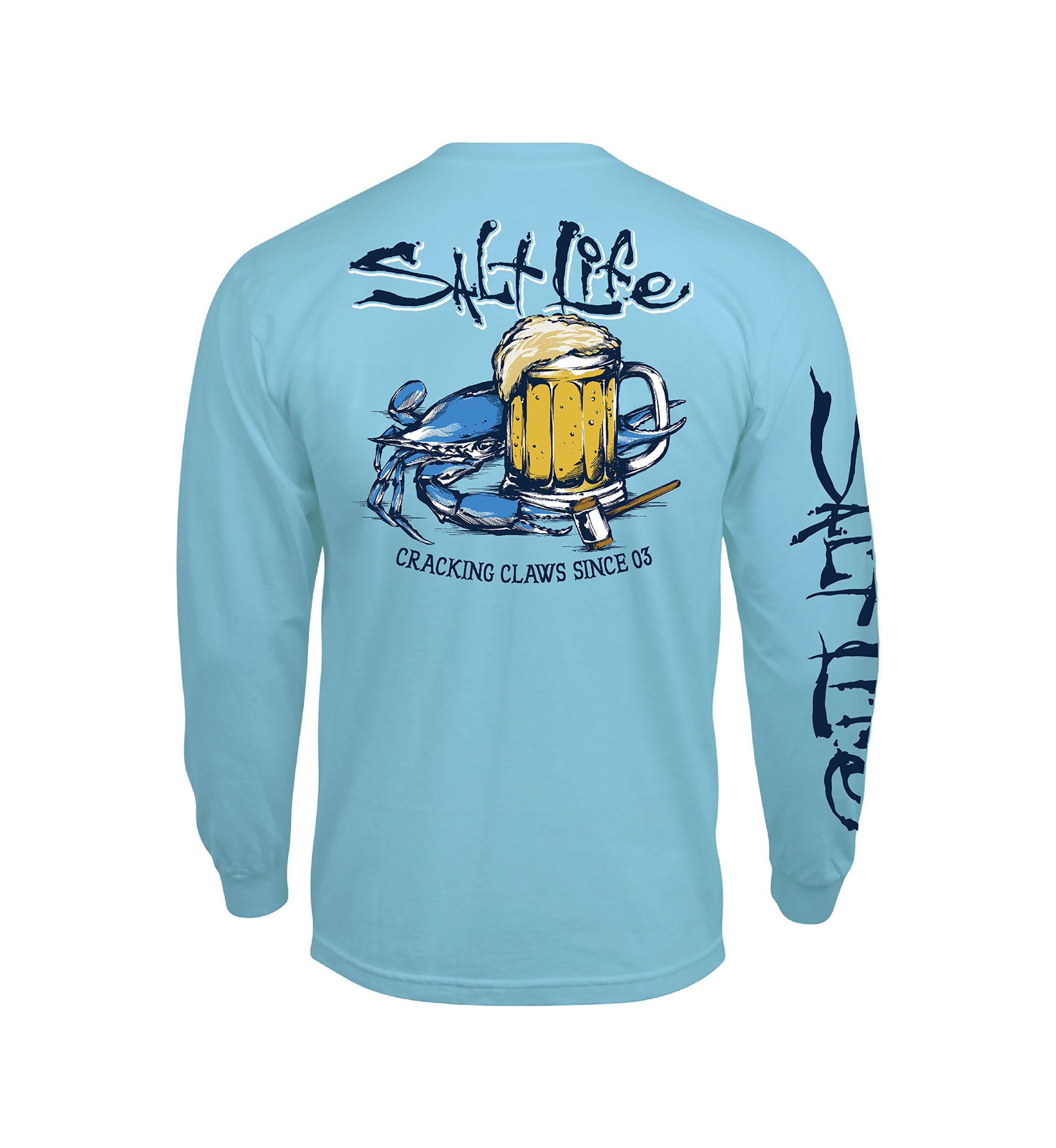 Long Sleeve Bushel and Beer Graphic T-Shirt 