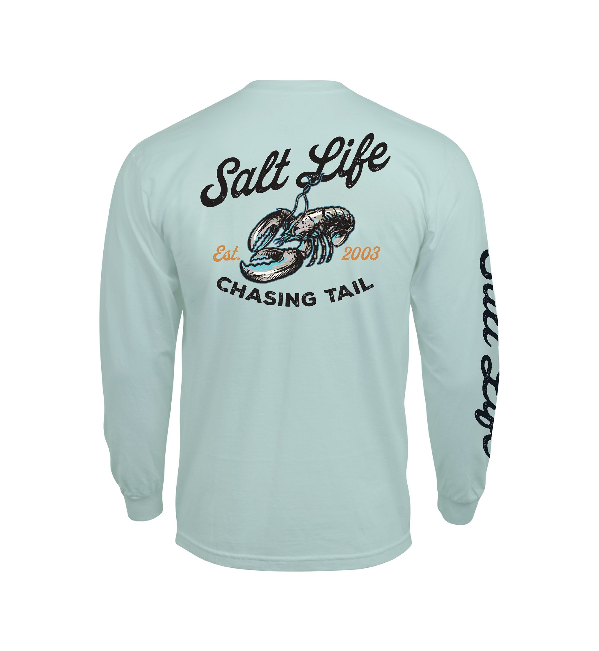 Long Sleeve Clawed Catch Graphic T-Shirt