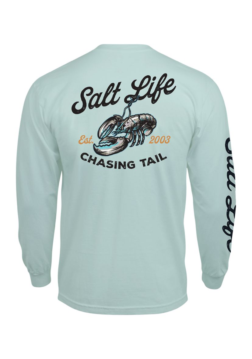 Long Sleeve Clawed Catch Graphic T-Shirt
