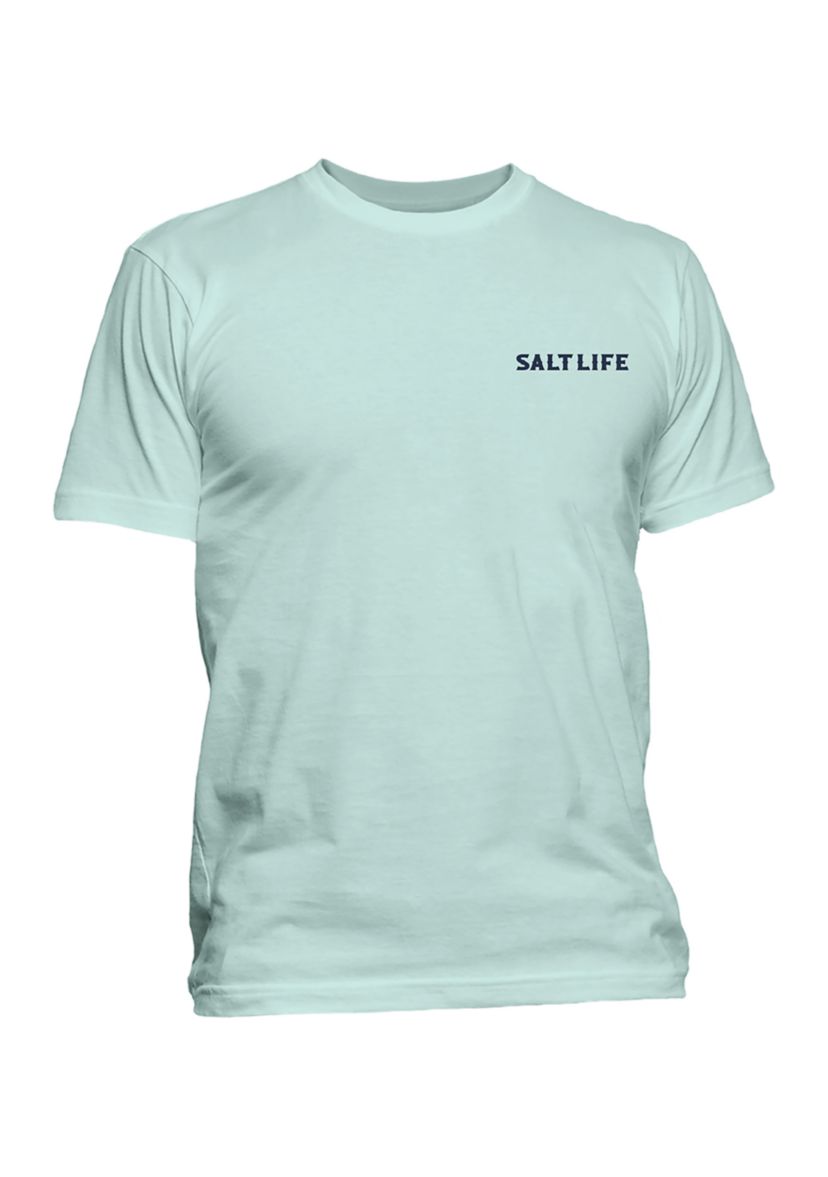 Short Sleeve Bone Island Graphic T-Shirt