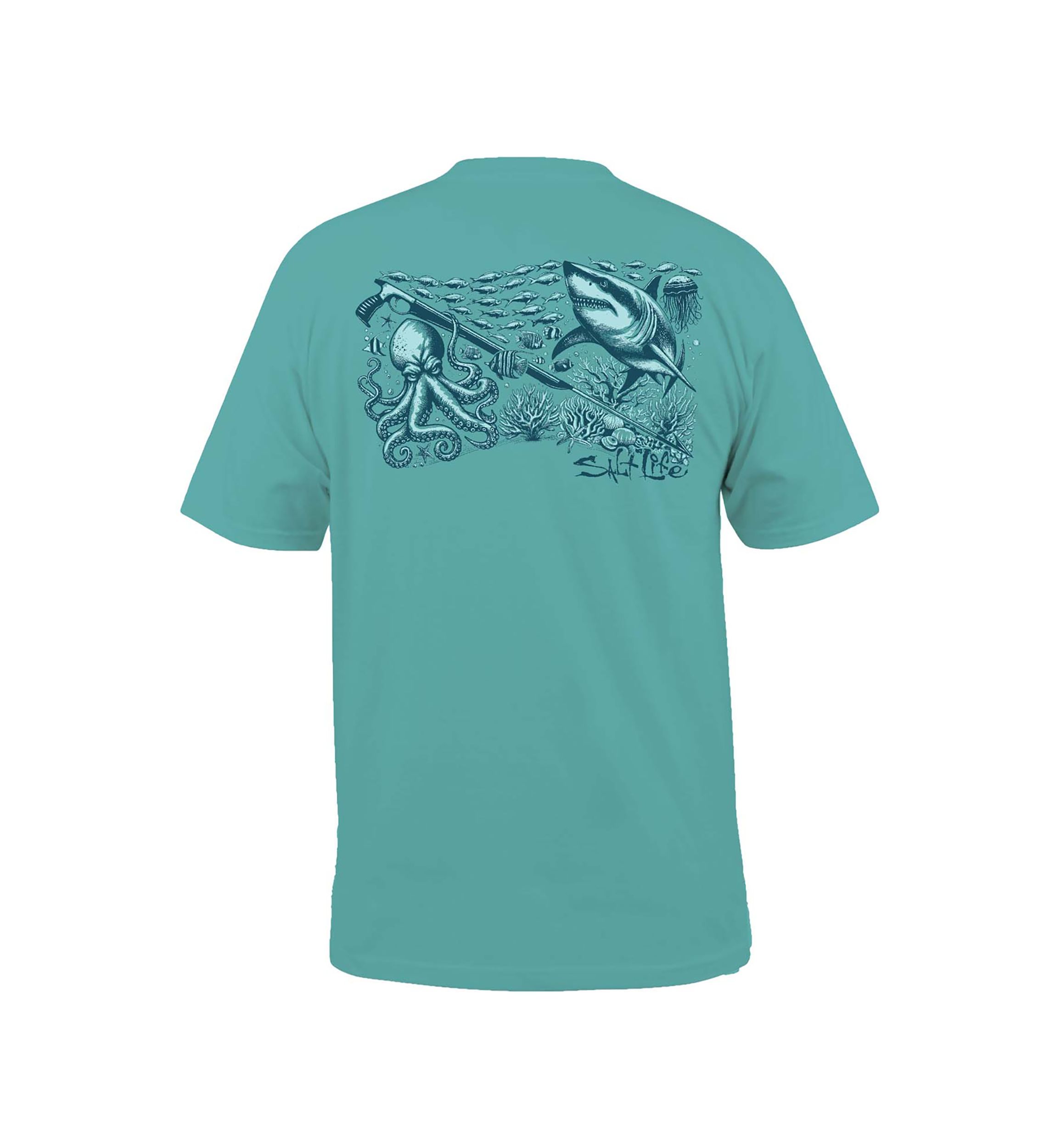 Underwater Diving Short Sleeve Graphic T-Shirt 