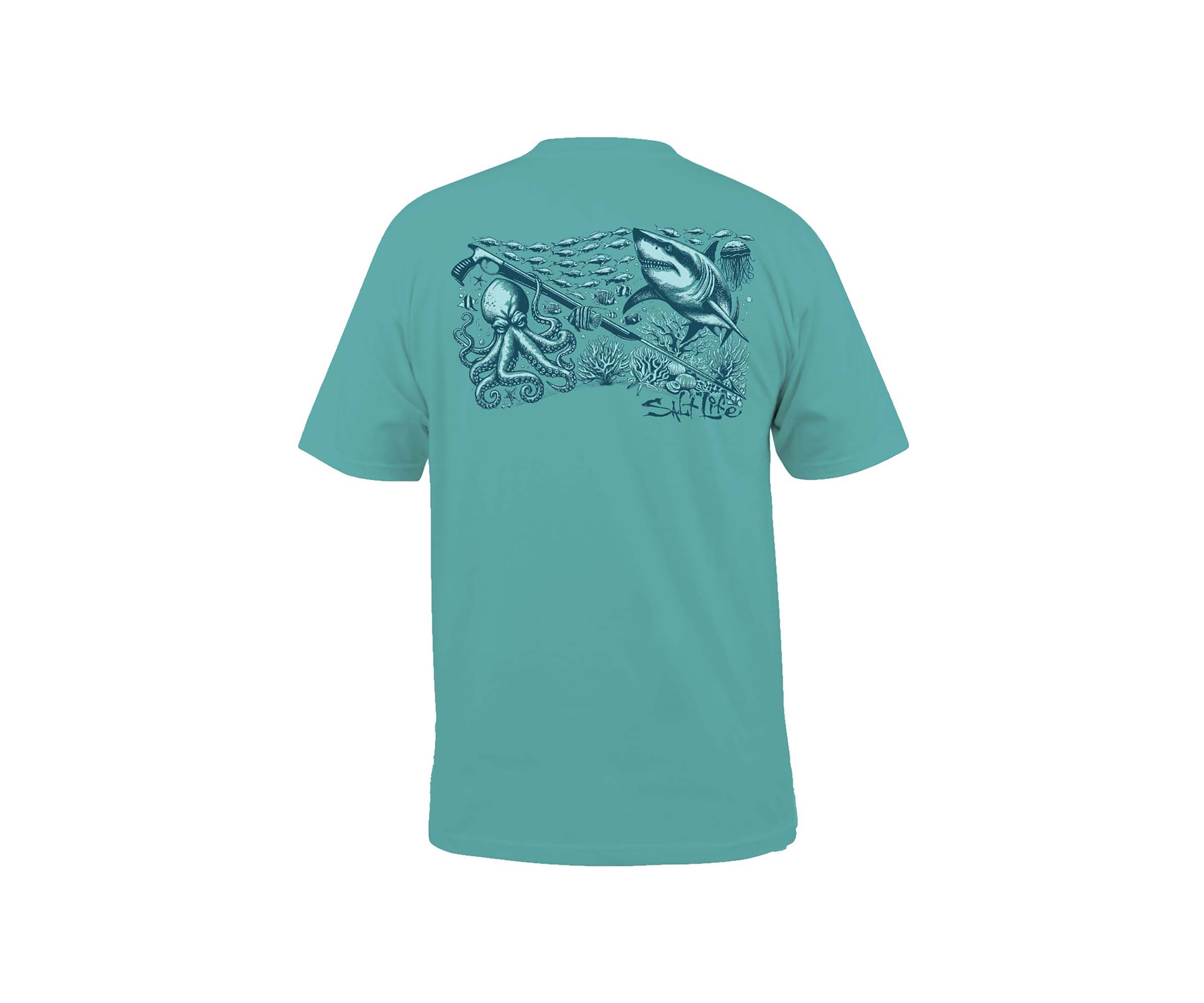 Underwater Diving Short Sleeve Graphic T-Shirt 