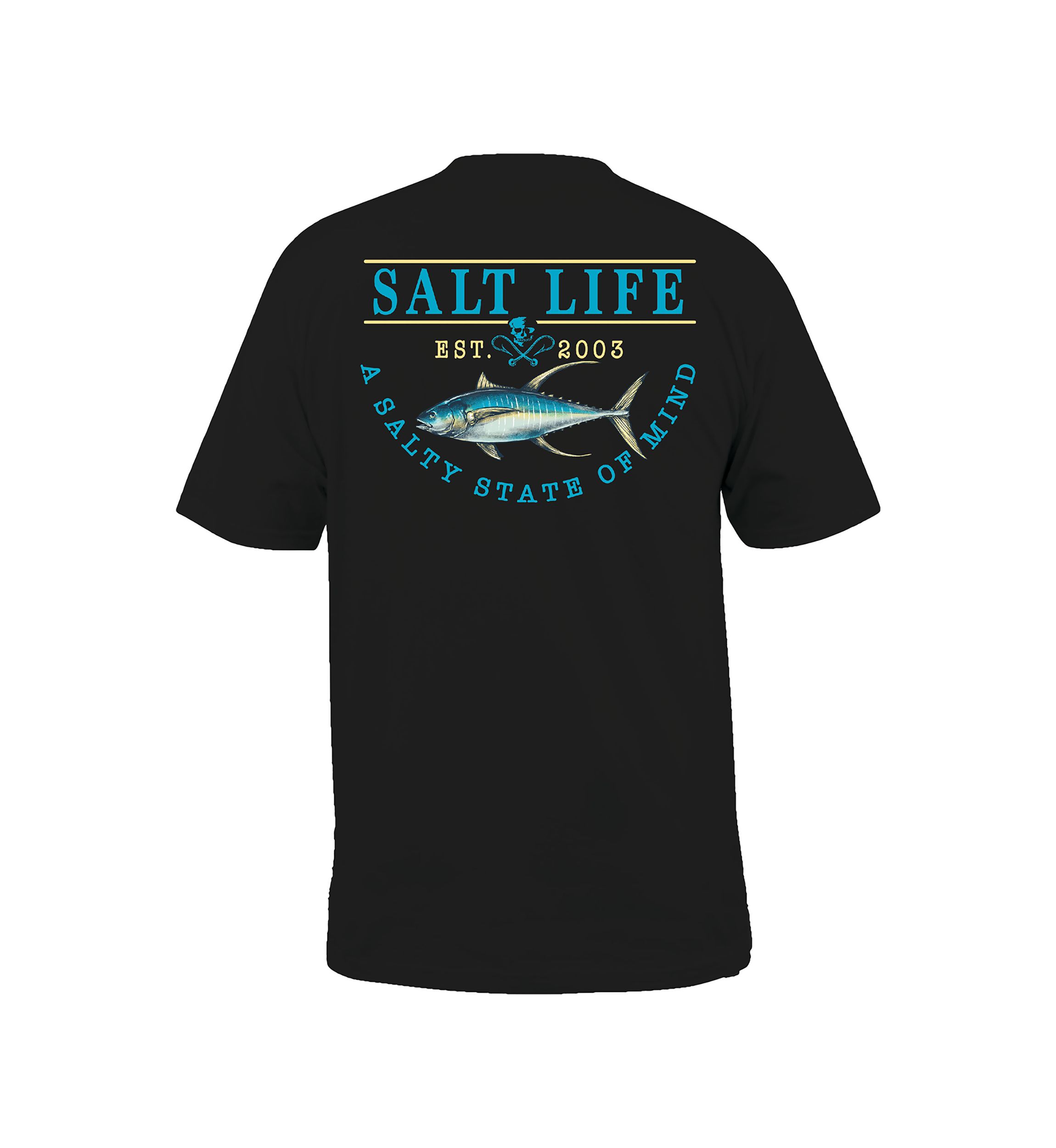 Mens Tall Yellowfin Catch Short Sleeve Shirt 