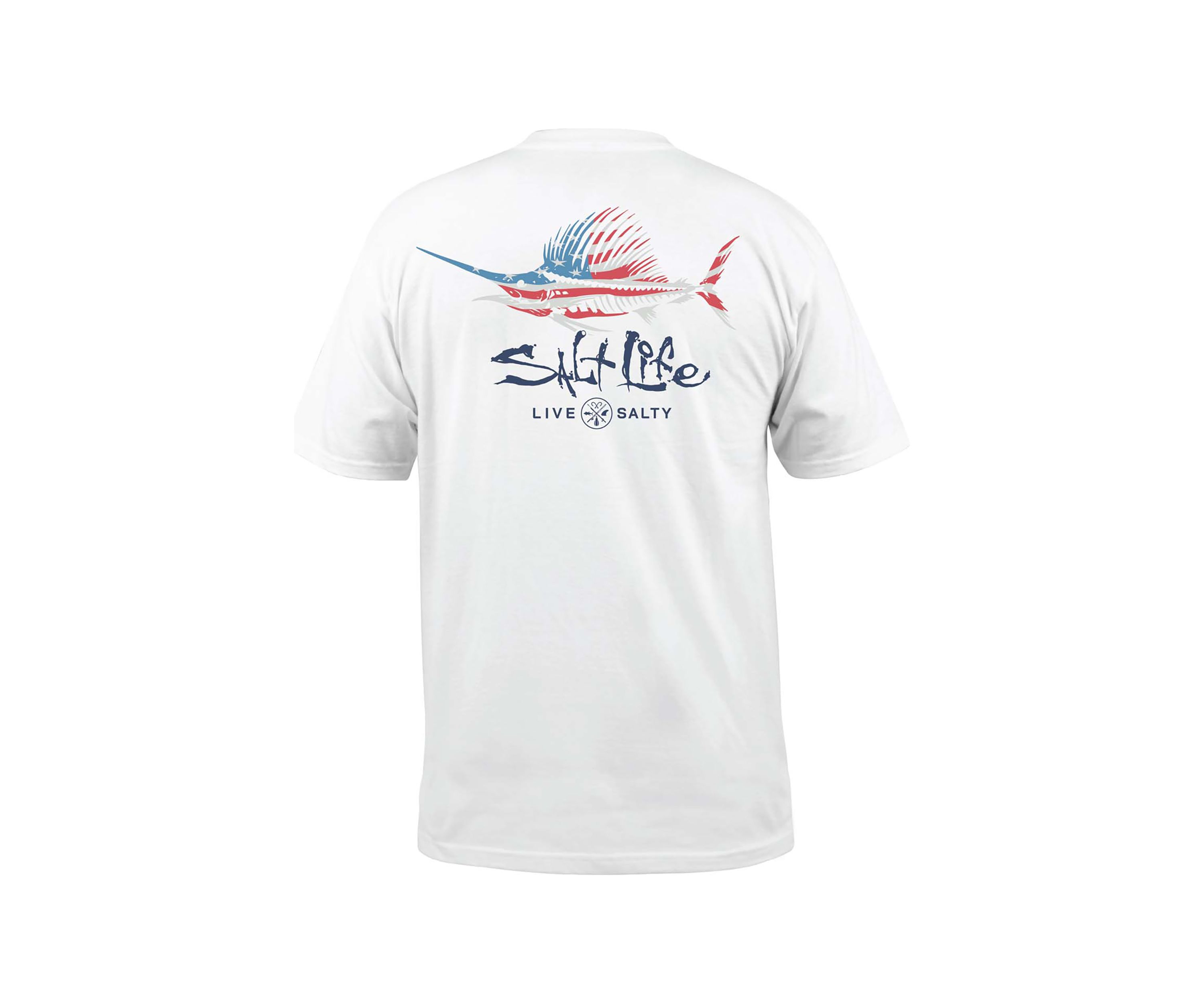  Mens Sailfish N Bones Short Sleeve Graphic T-Shirt