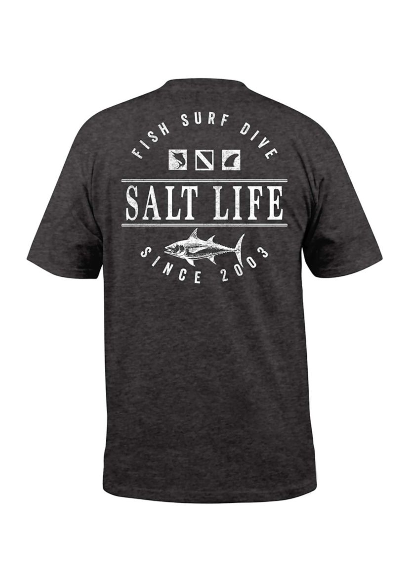 Big & Tall Short Sleeve Sea to Sea Graphic T-Shirt