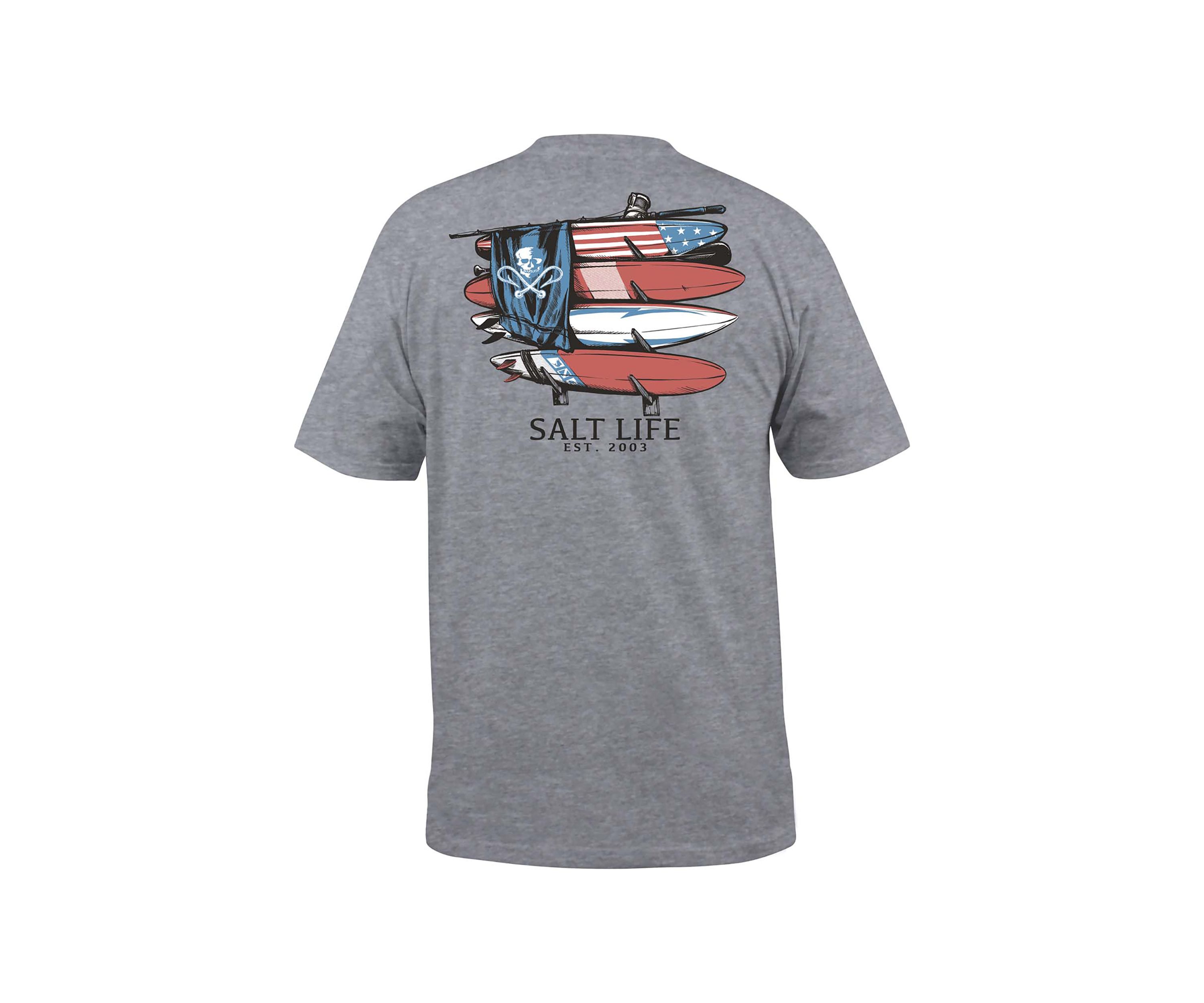  Mens Tall American Quiver Short Sleeve Shirt 