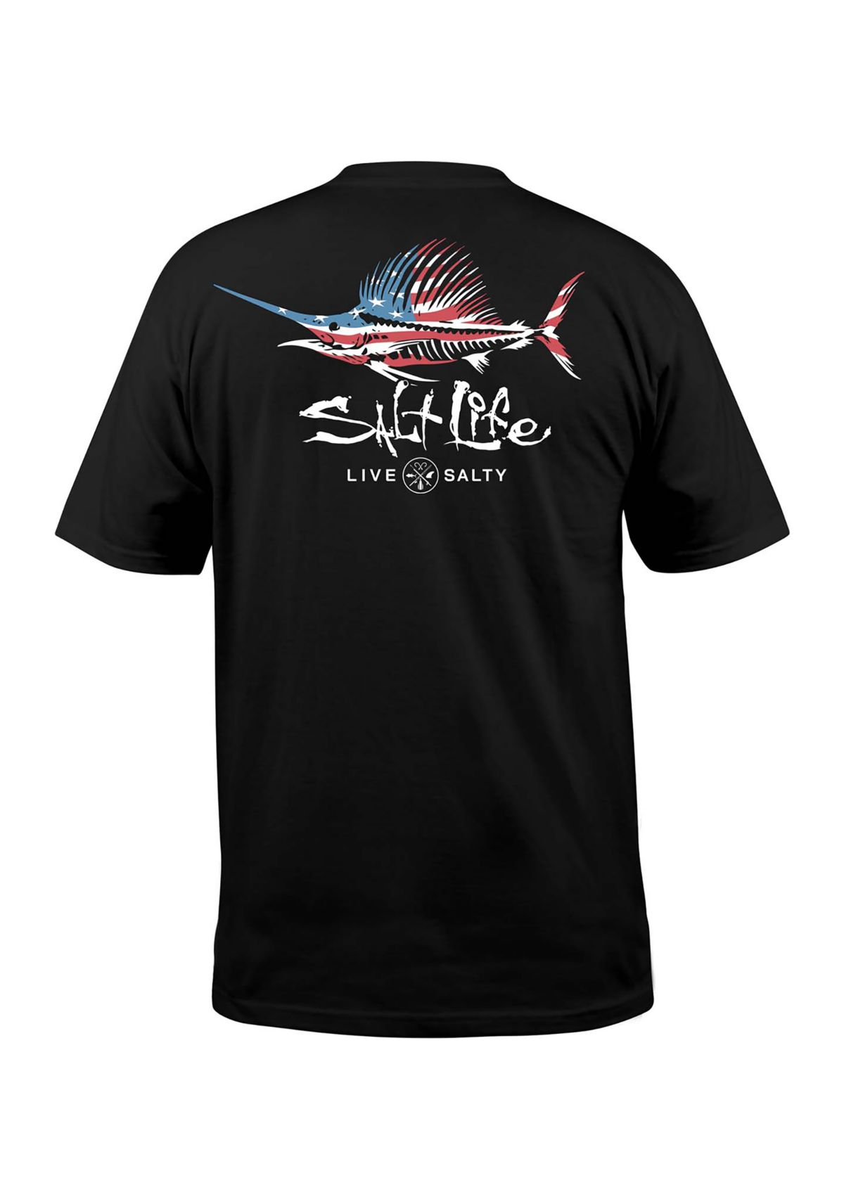 Mens Tall Sailfish N Bones Short Sleeve Shirt