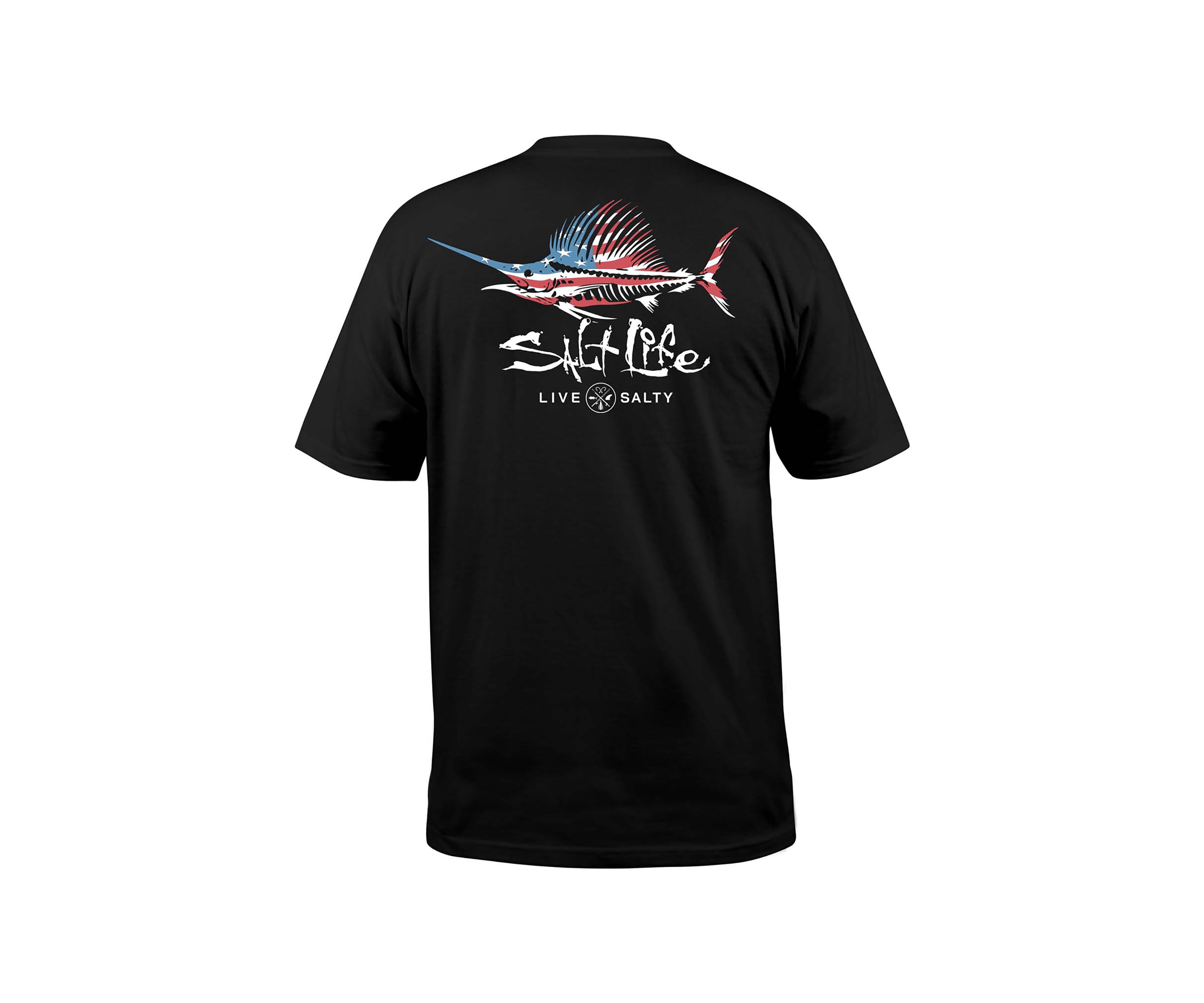 Mens Tall Sailfish N Bones Short Sleeve Shirt