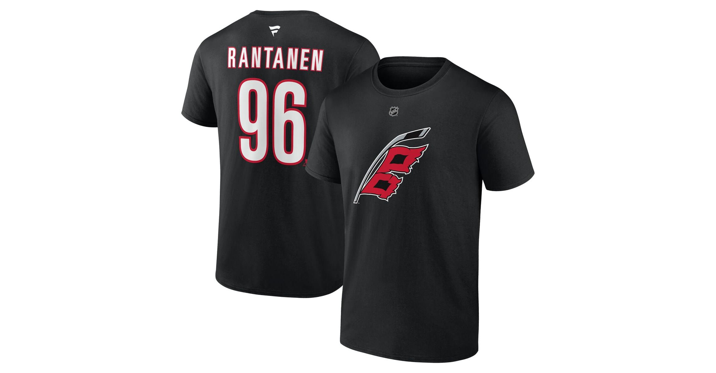   NHL Mikko Rantanen Carolina Hurricanes Authentic Stack Name & Number T-Shirt