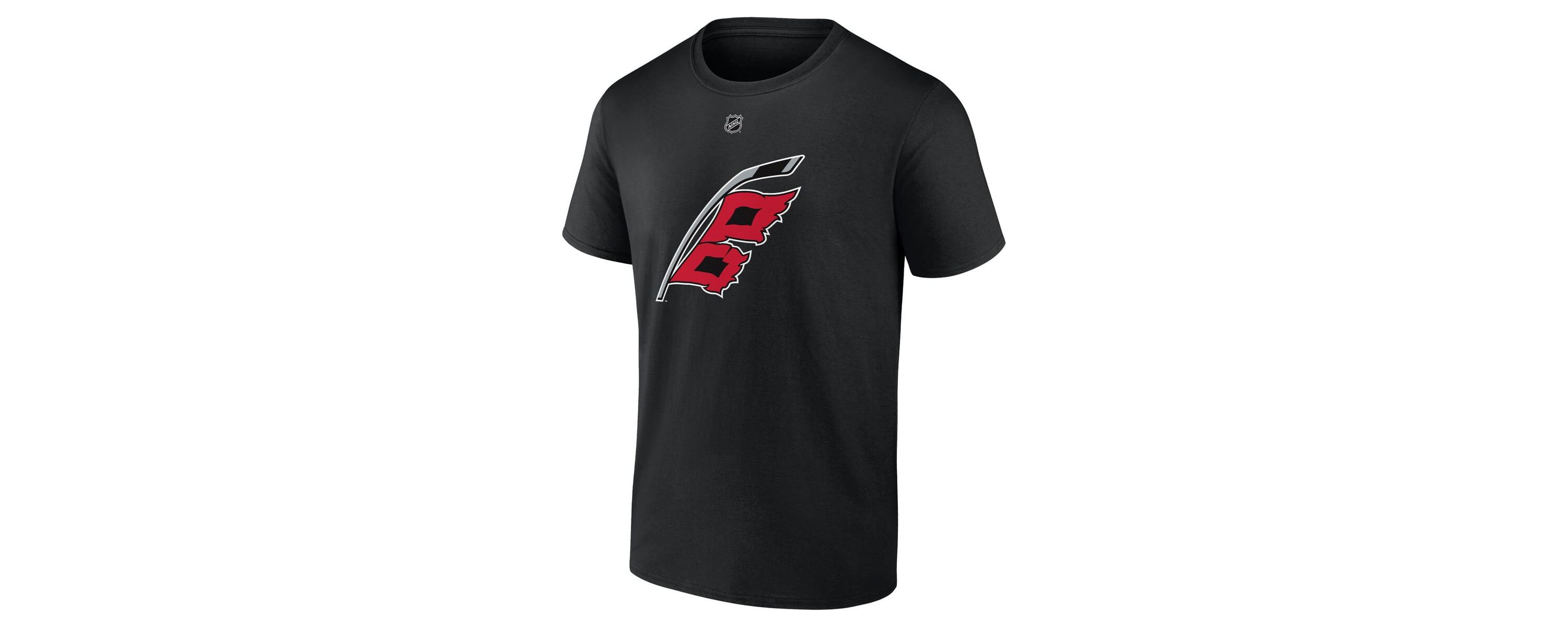   NHL Mikko Rantanen Carolina Hurricanes Authentic Stack Name & Number T-Shirt