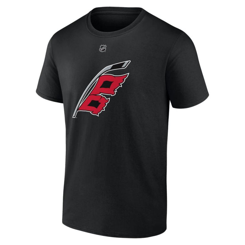   NHL Mikko Rantanen Carolina Hurricanes Authentic Stack Name & Number T-Shirt