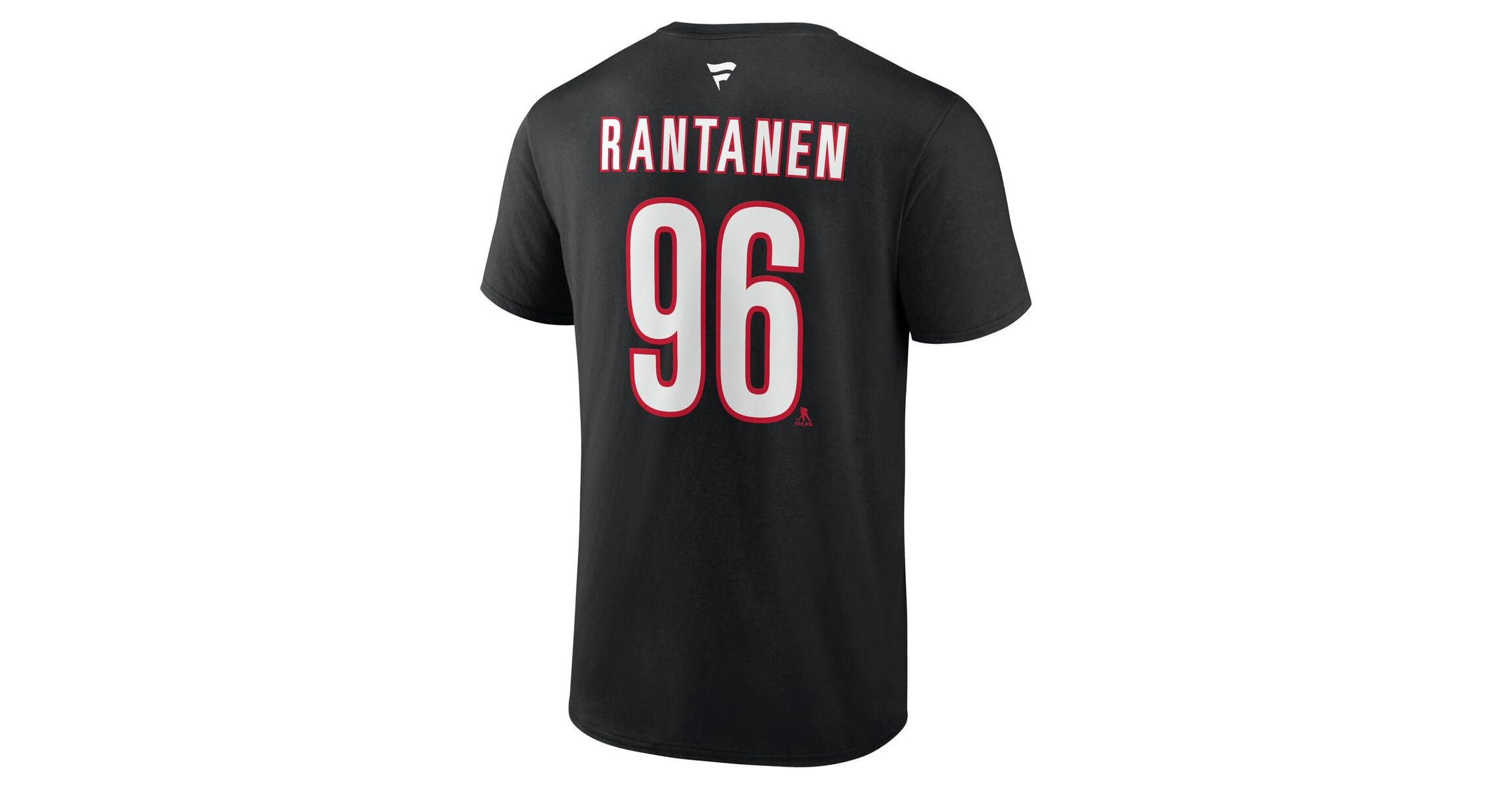   NHL Mikko Rantanen Carolina Hurricanes Authentic Stack Name & Number T-Shirt