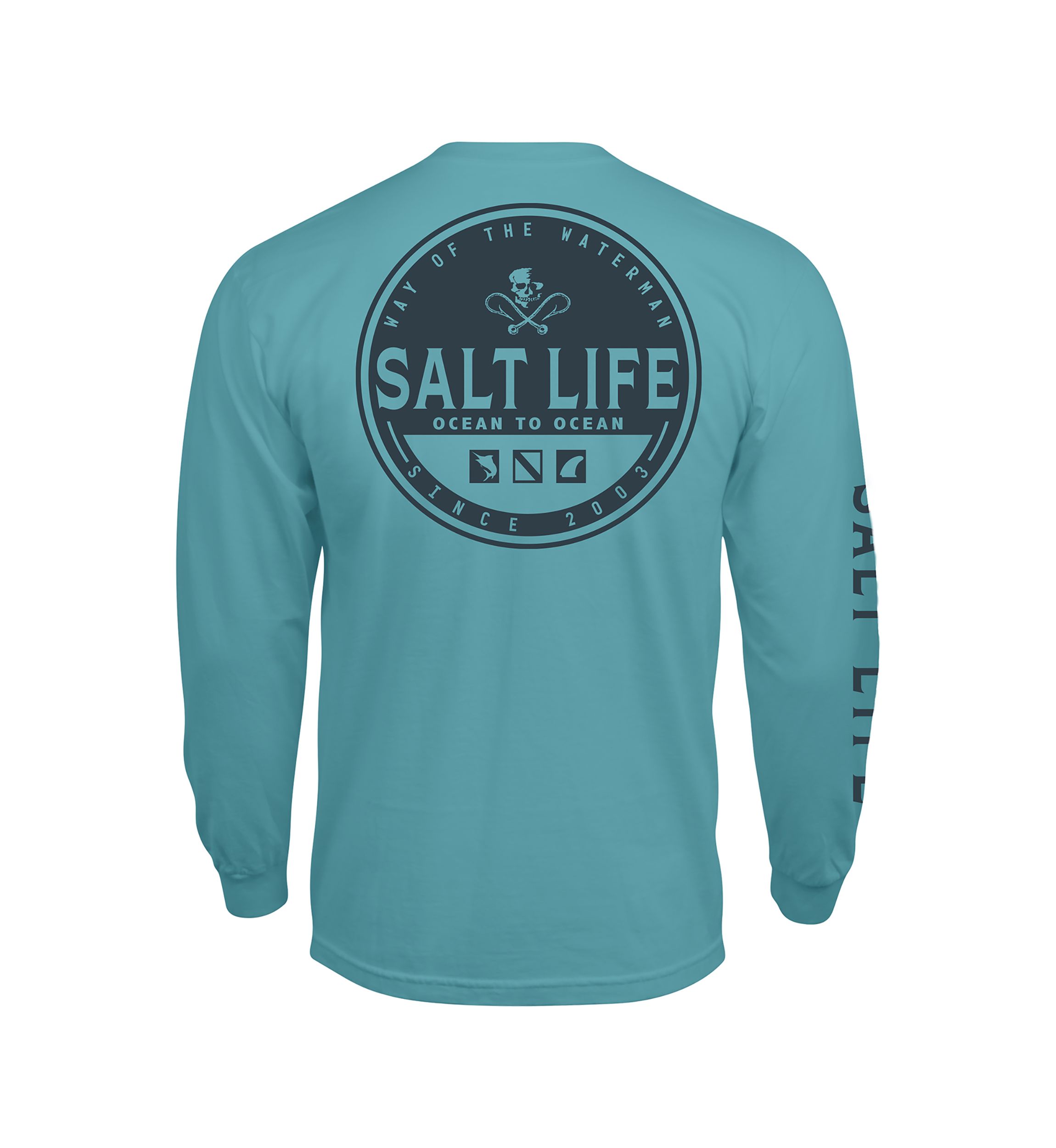 Ocean to Ocean Long Sleeve Graphic T-Shirt