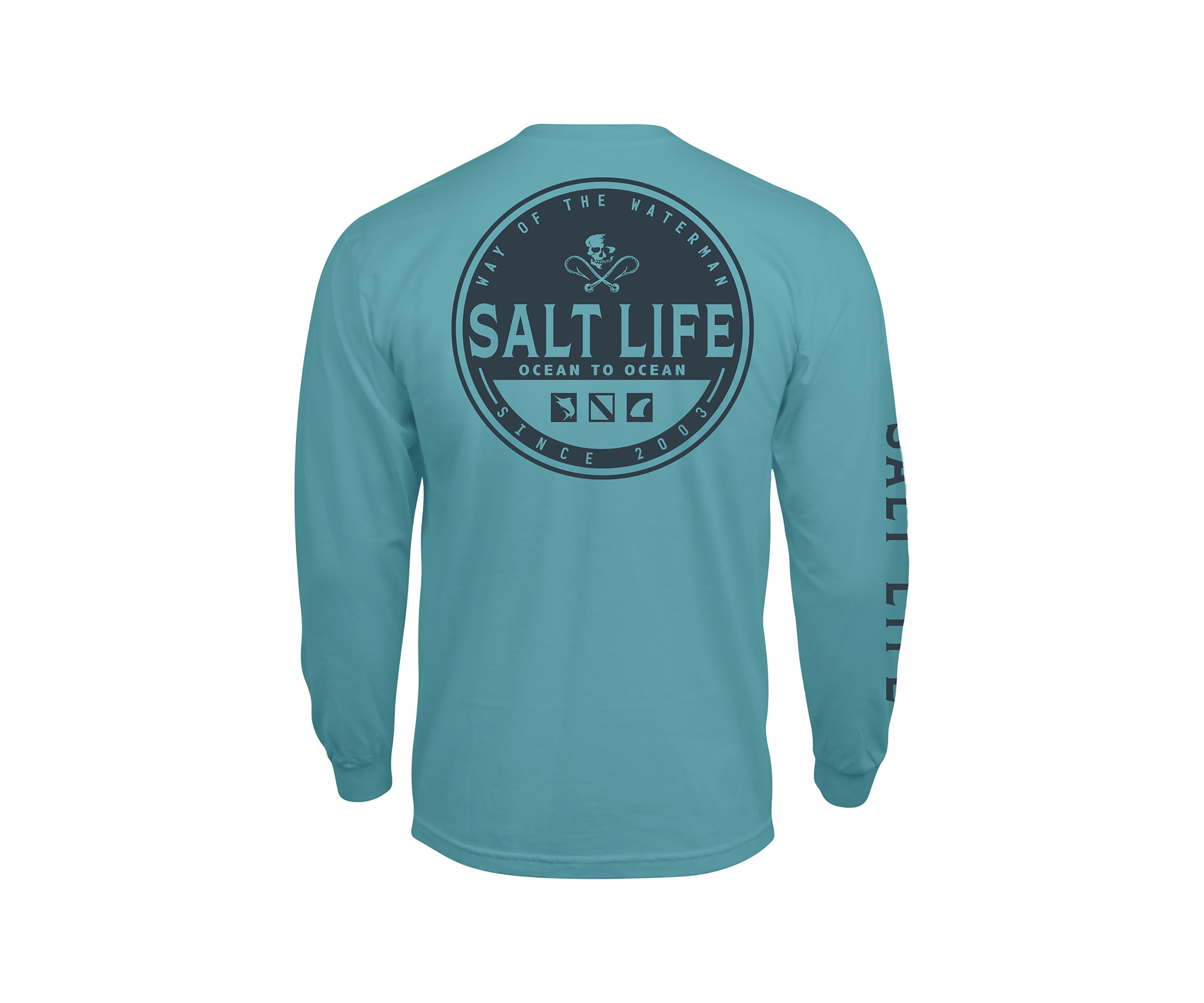 Ocean to Ocean Long Sleeve Graphic T-Shirt