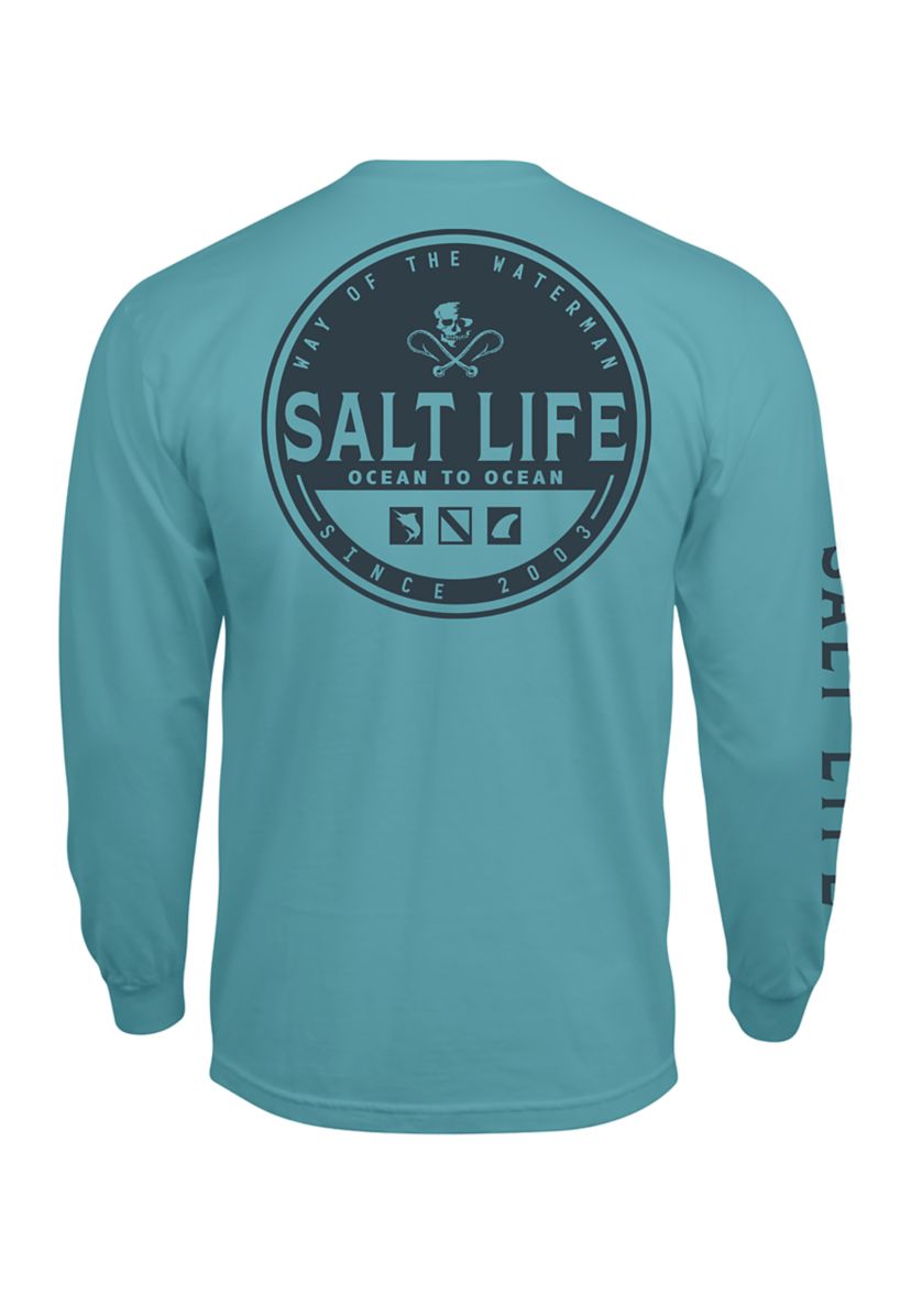 Ocean to Ocean Long Sleeve Graphic T-Shirt