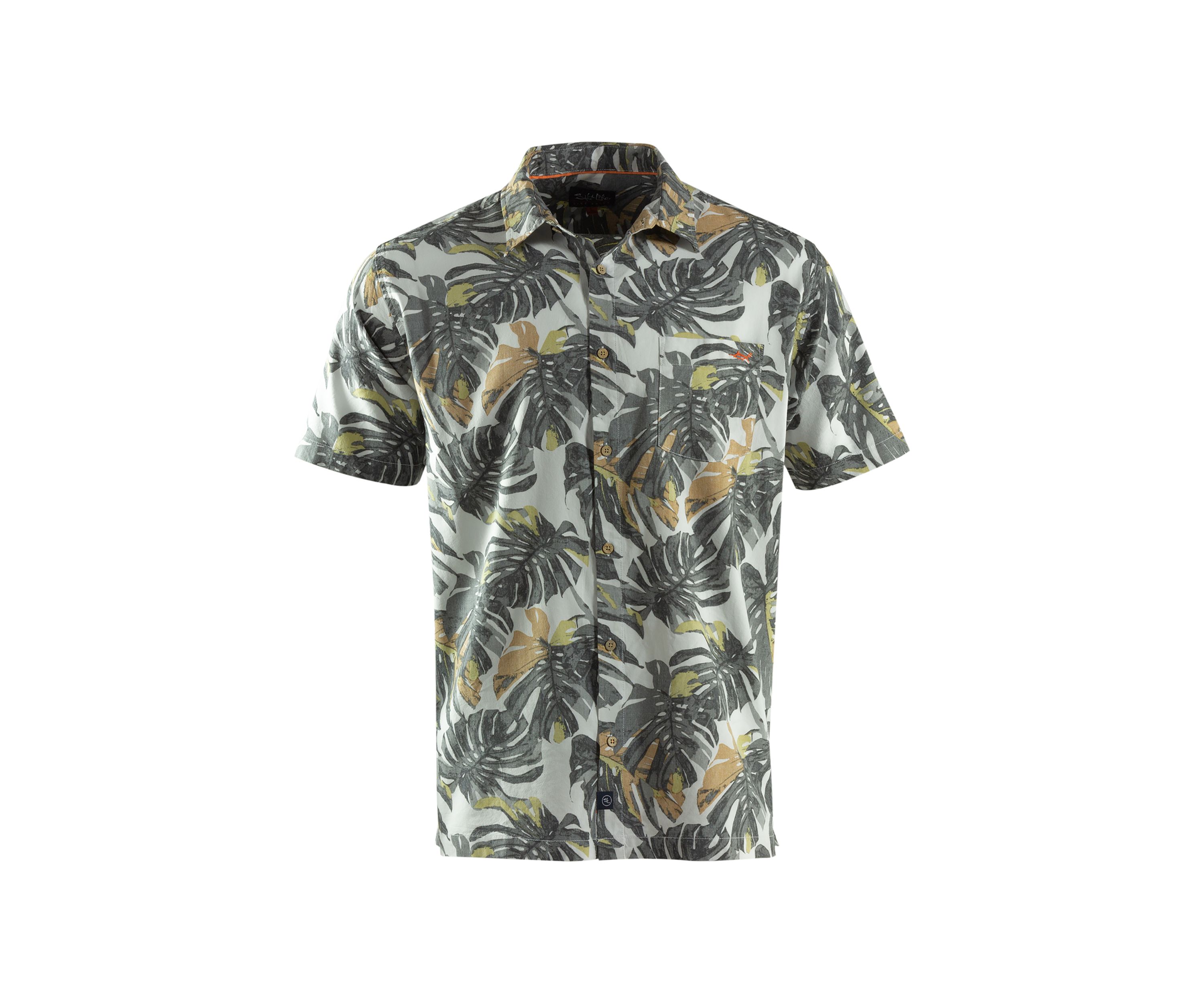 Loungin Printed Button Up Shirt