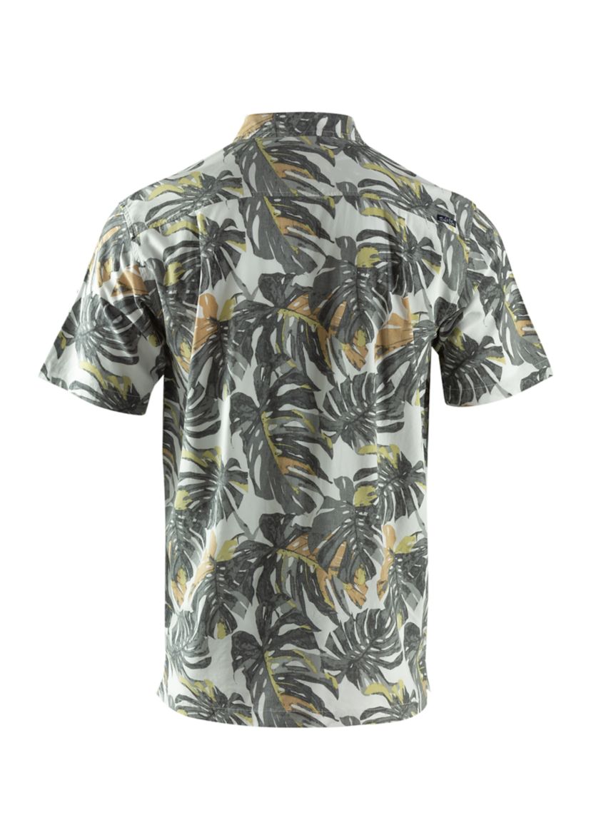 Loungin Printed Button Up Shirt