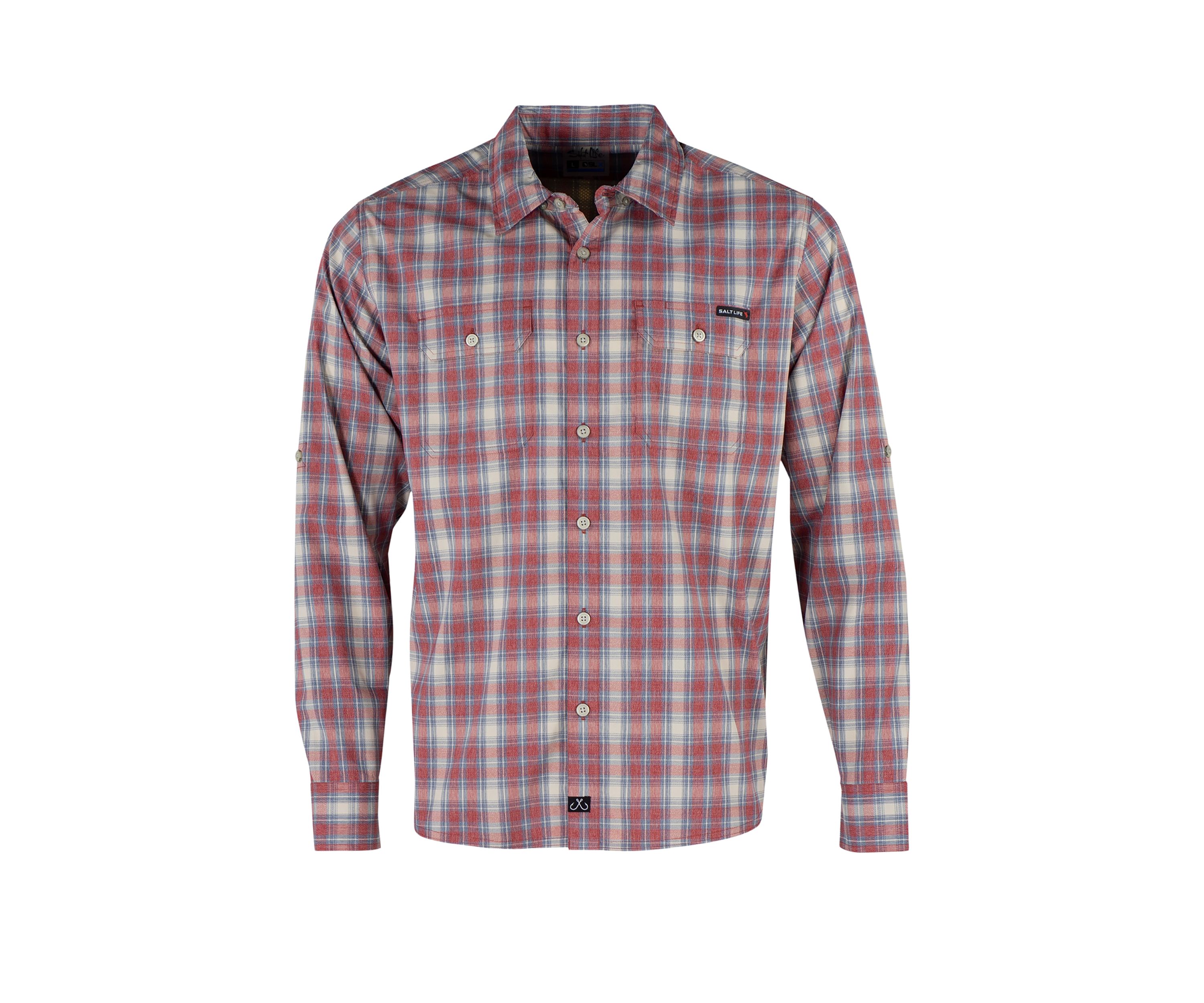 Cast Forward Woven Button Down Stretch Performance Shirt