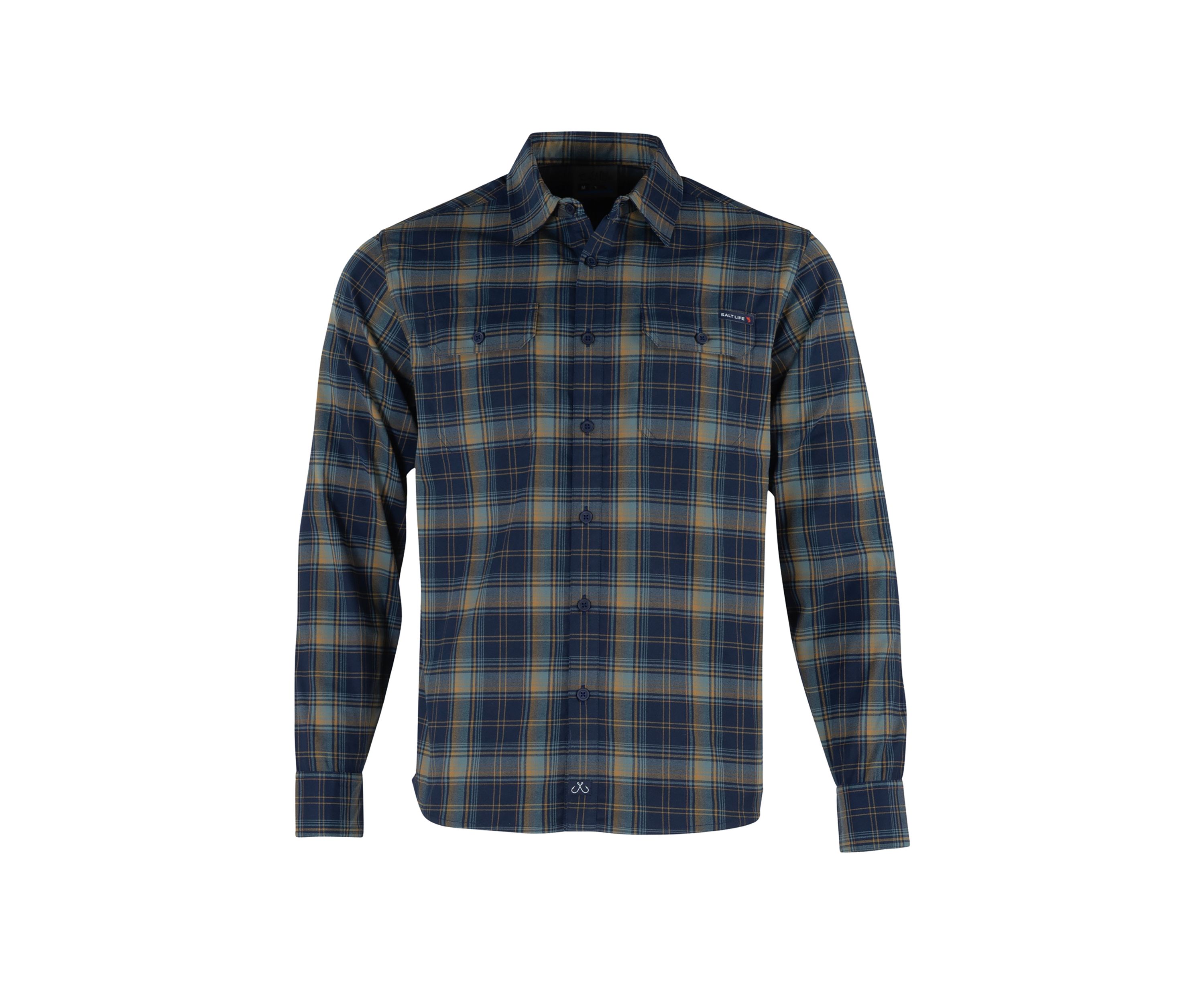 Long Sleeve Port Woven Button Down Stretch Performance Shirt