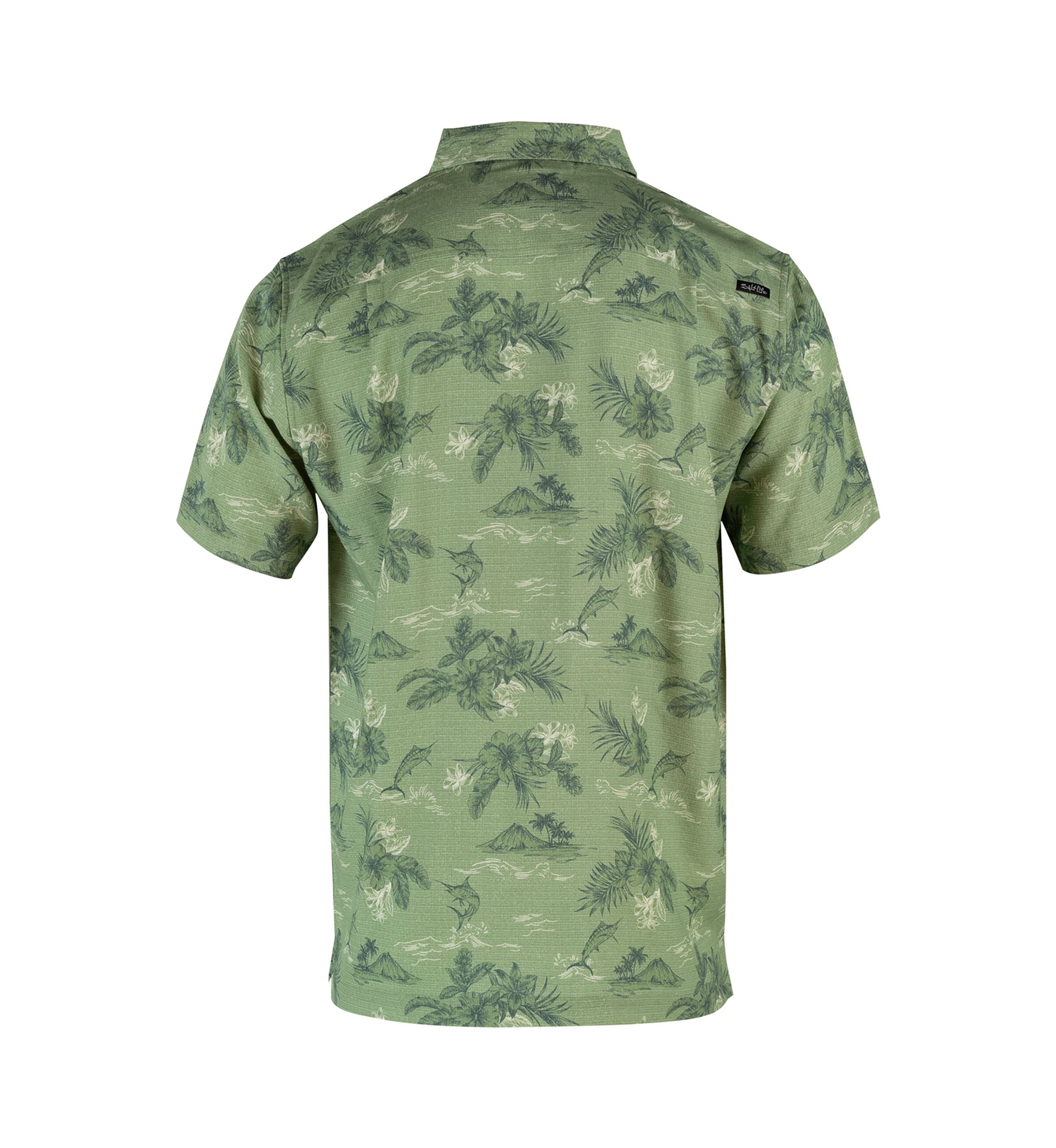 Ohana Printed Button Up Shirt 