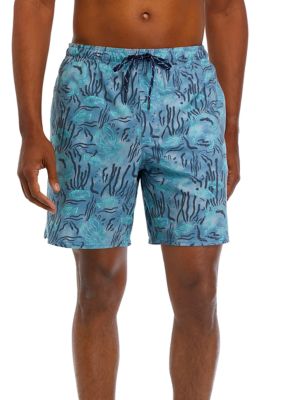 Mens salt life swim hot sale trunks