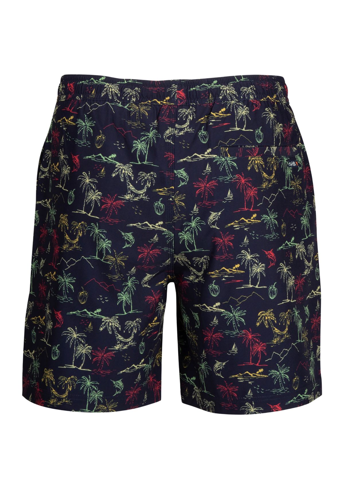Sandbar Sunday Printed Swim Trunks