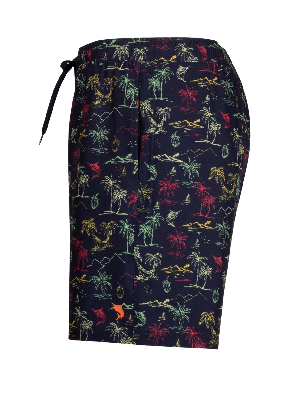 Sandbar Sunday Printed Swim Trunks