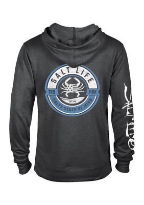 Blue Crab Proud Graphic Hoodie