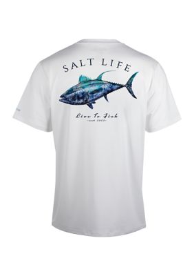 Short Sleeve Tuna Palms Graphic T-Shirt