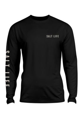 Aquatic Life Long Sleeve Graphic T-Shirt